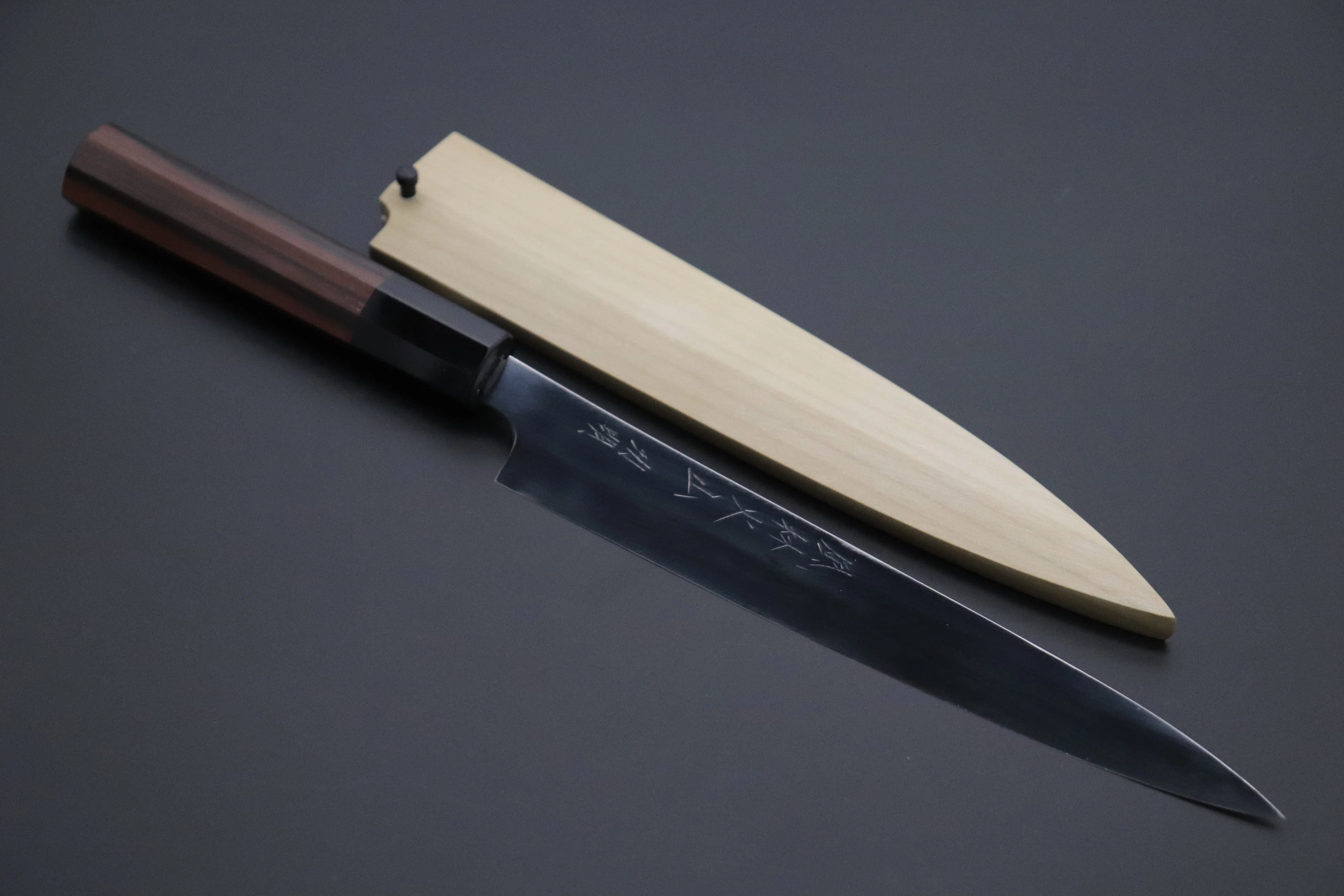 Fu-Rin-Ka-Zan Limited, (FSO-32) VG-10 Honyaki Wa Petty 210mm (8.2 Inch, Perfectly Mirror Polished)