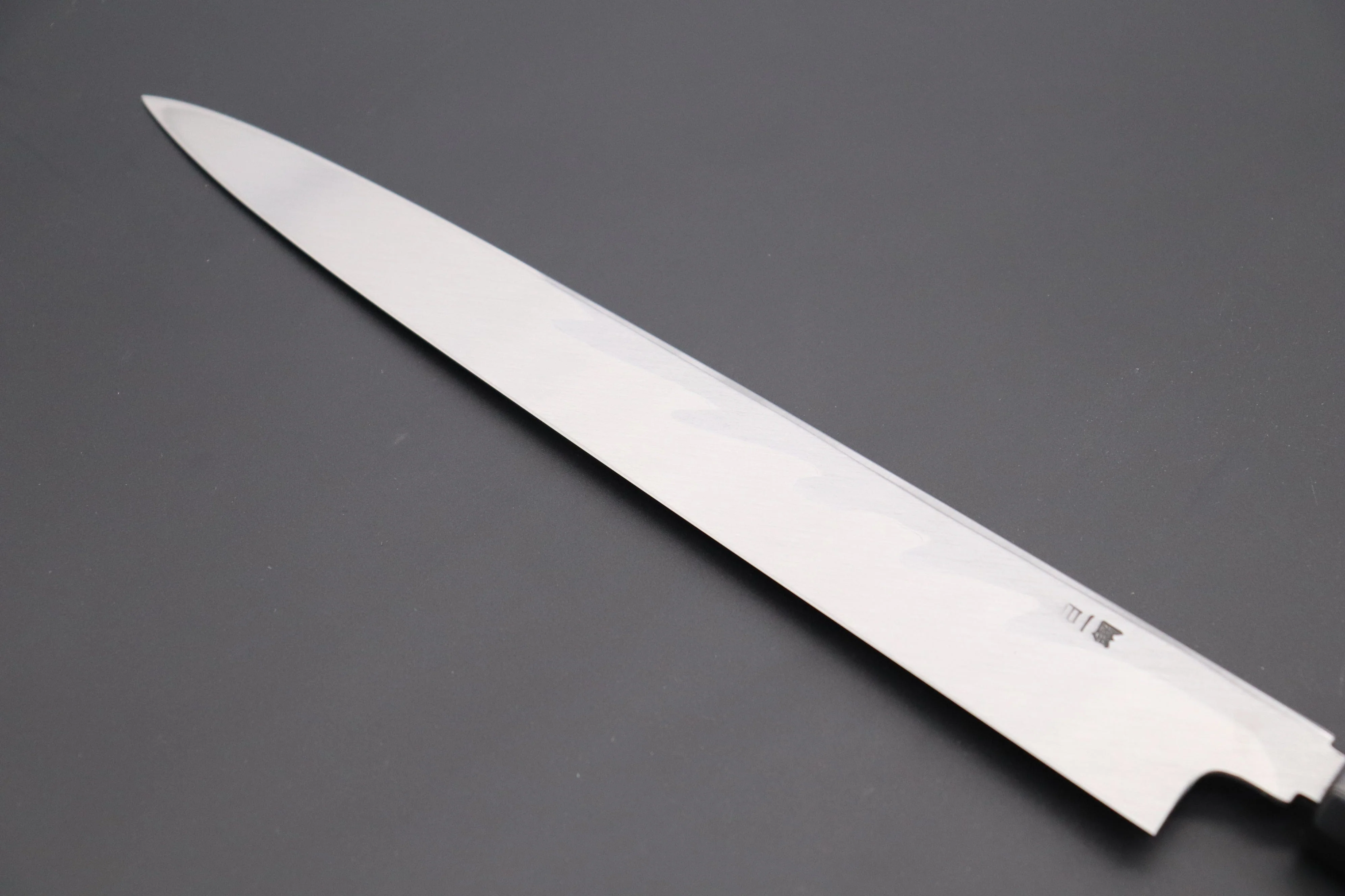Fu-Rin-Ka-Zan Limited, Hon Kasumi White Steel No.1 Yanagiba (270mm or 300mm, Octagonal Ebonywood Handle) - Image 7