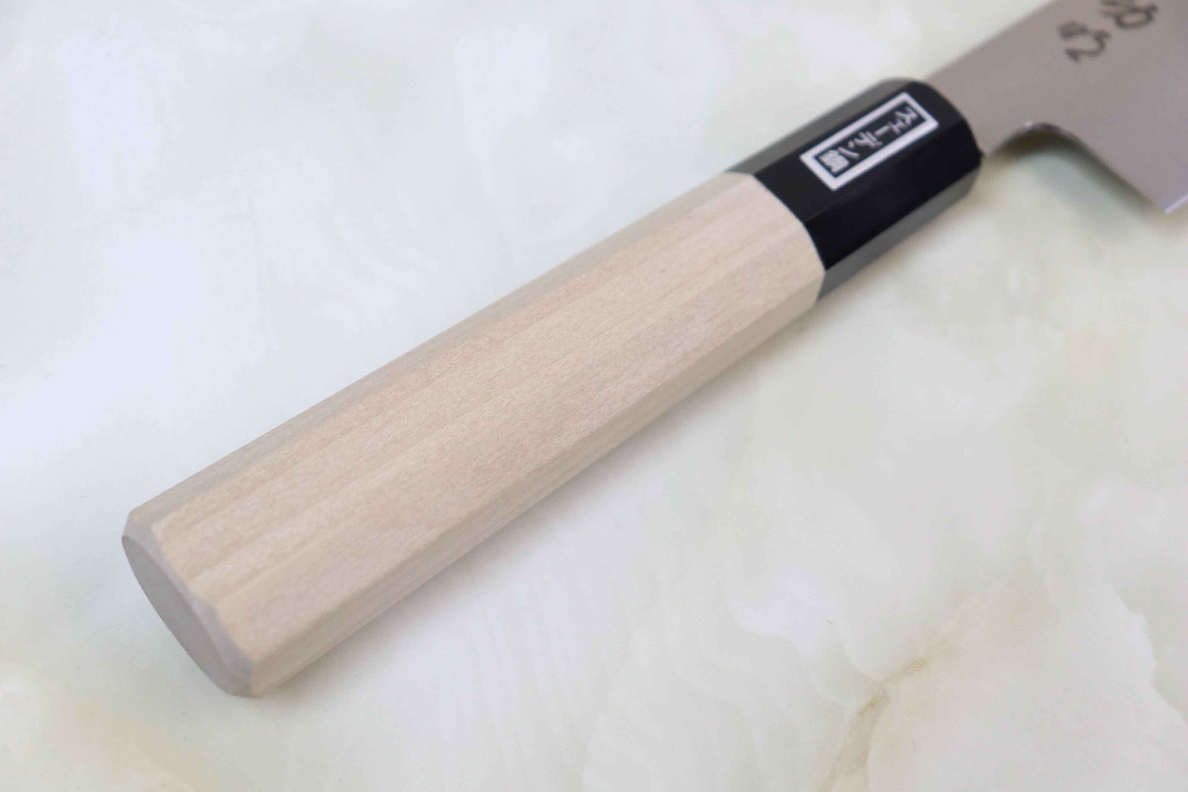Fu-Rin-Ka-Zan Pure Sweden Stainless Steel Wa Series Mukimono (180mm or 210mm, 2 Sizes, Double Bevel Edge) - Image 3