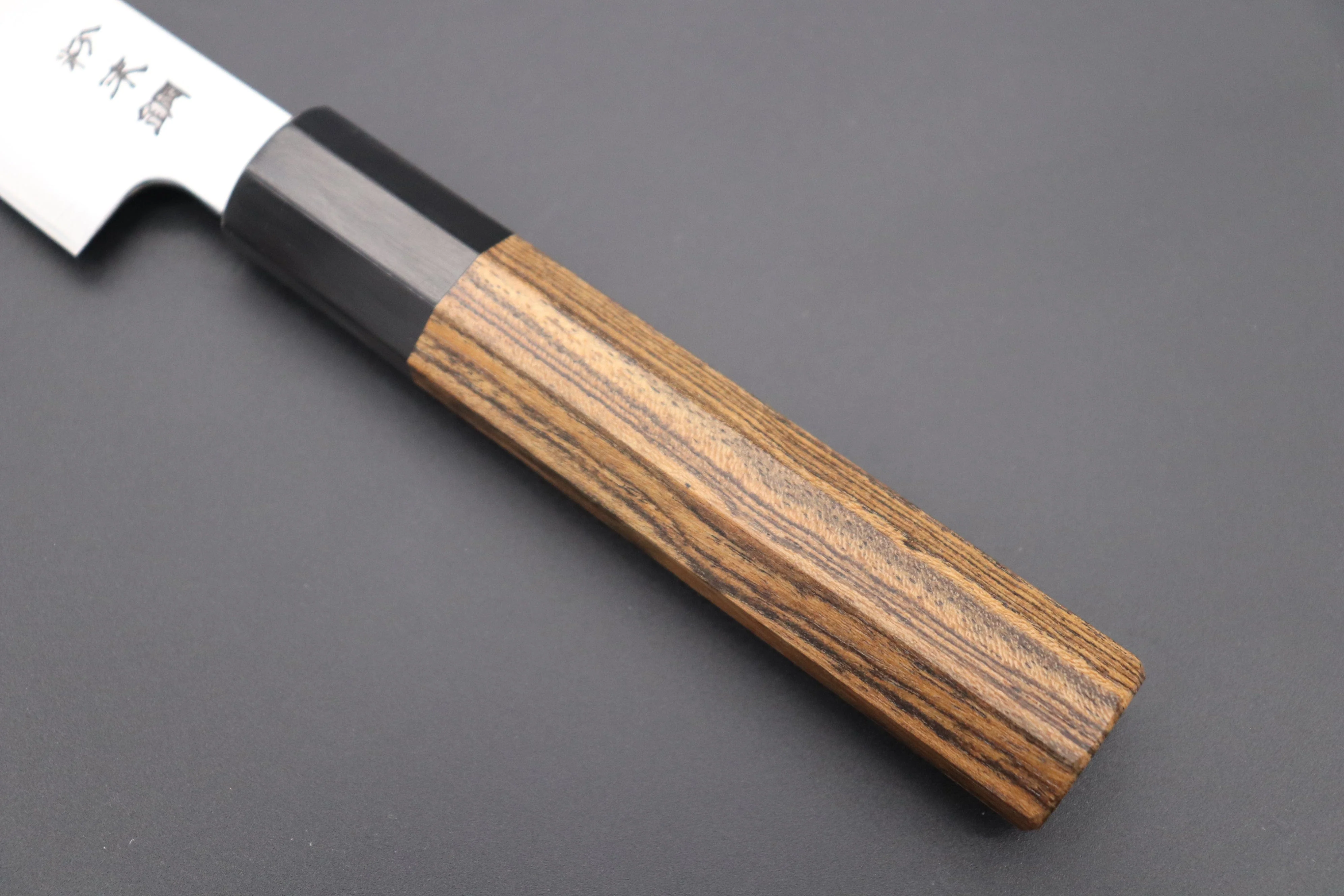 Fu-Rin-Ka-Zan R-2 Clad Wa Series FR2-1B Wa Petty 165mm (6.4inch, Octagon Shaped Bocote Wood Handle) - Image 8