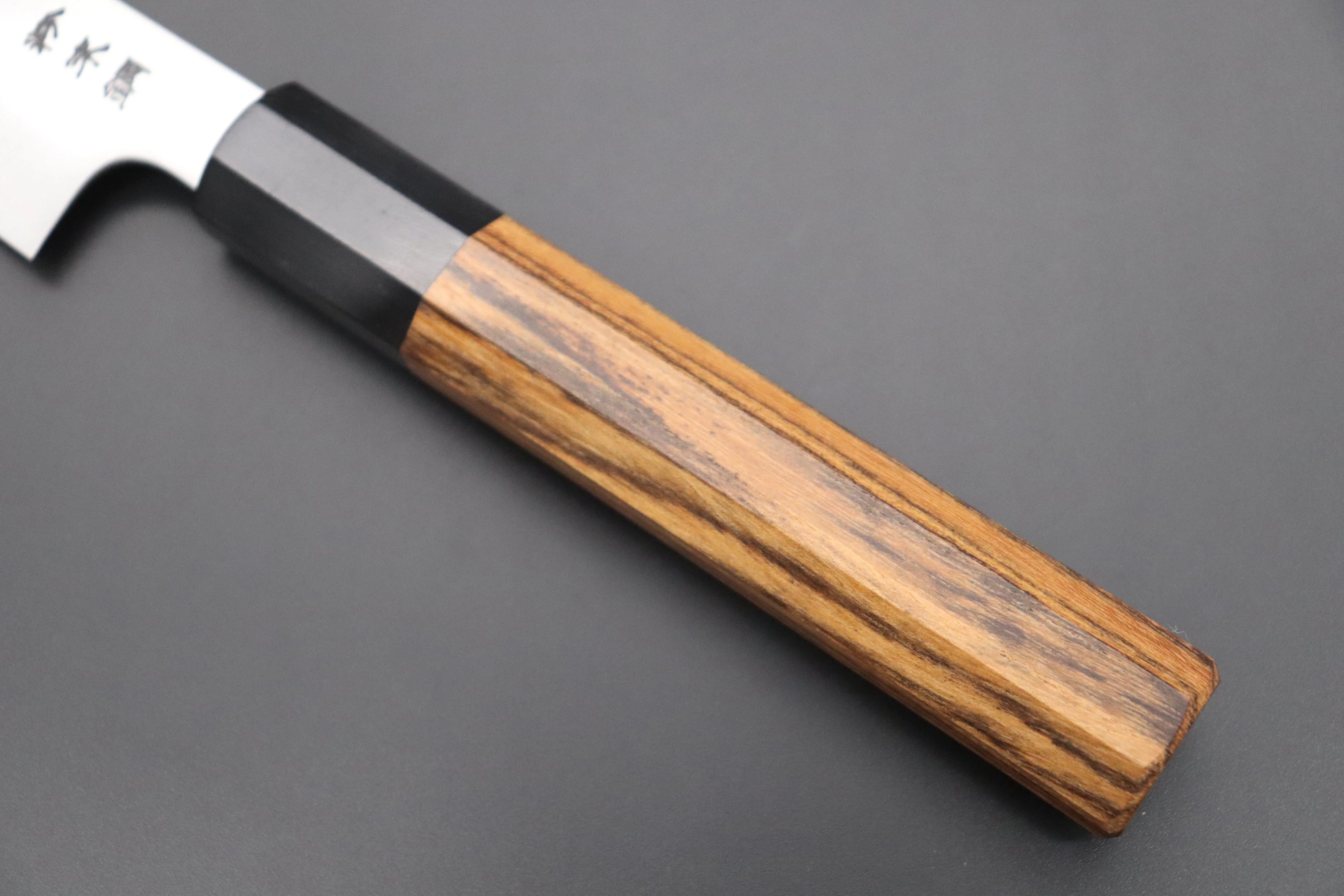 Fu-Rin-Ka-Zan R-2 Clad Wa Series Wa Sujihiki 270mm (10.6 Inch, Octagon Shaped Bocote Wood Handle) - Image 8