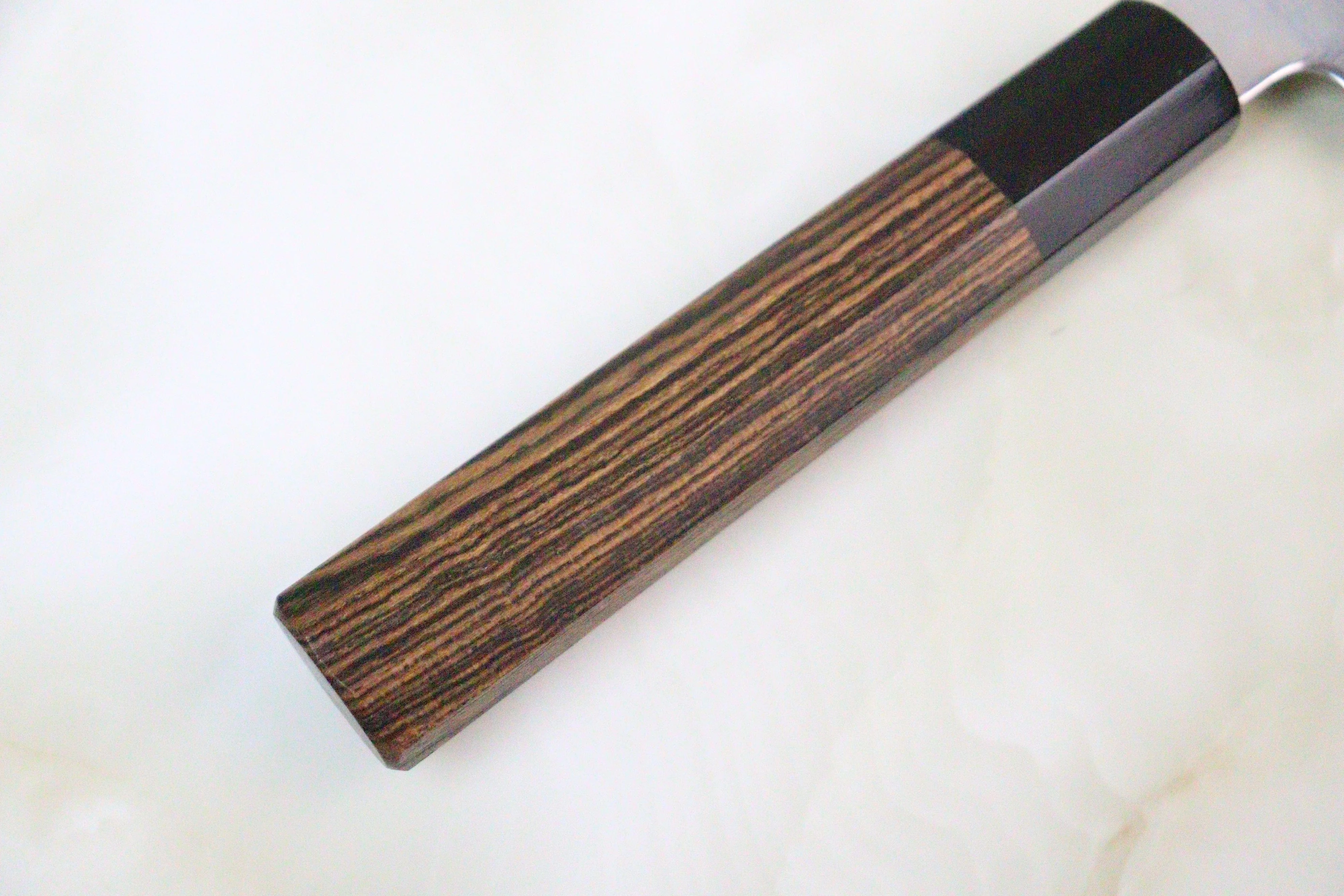 Fu-Rin-Ka-Zan R-2 Damascus Wa Series Wa Petty 165mm (6.4inch, Octagon Shaped Bocote Wood Handle, FRD-1PB) - Image 5