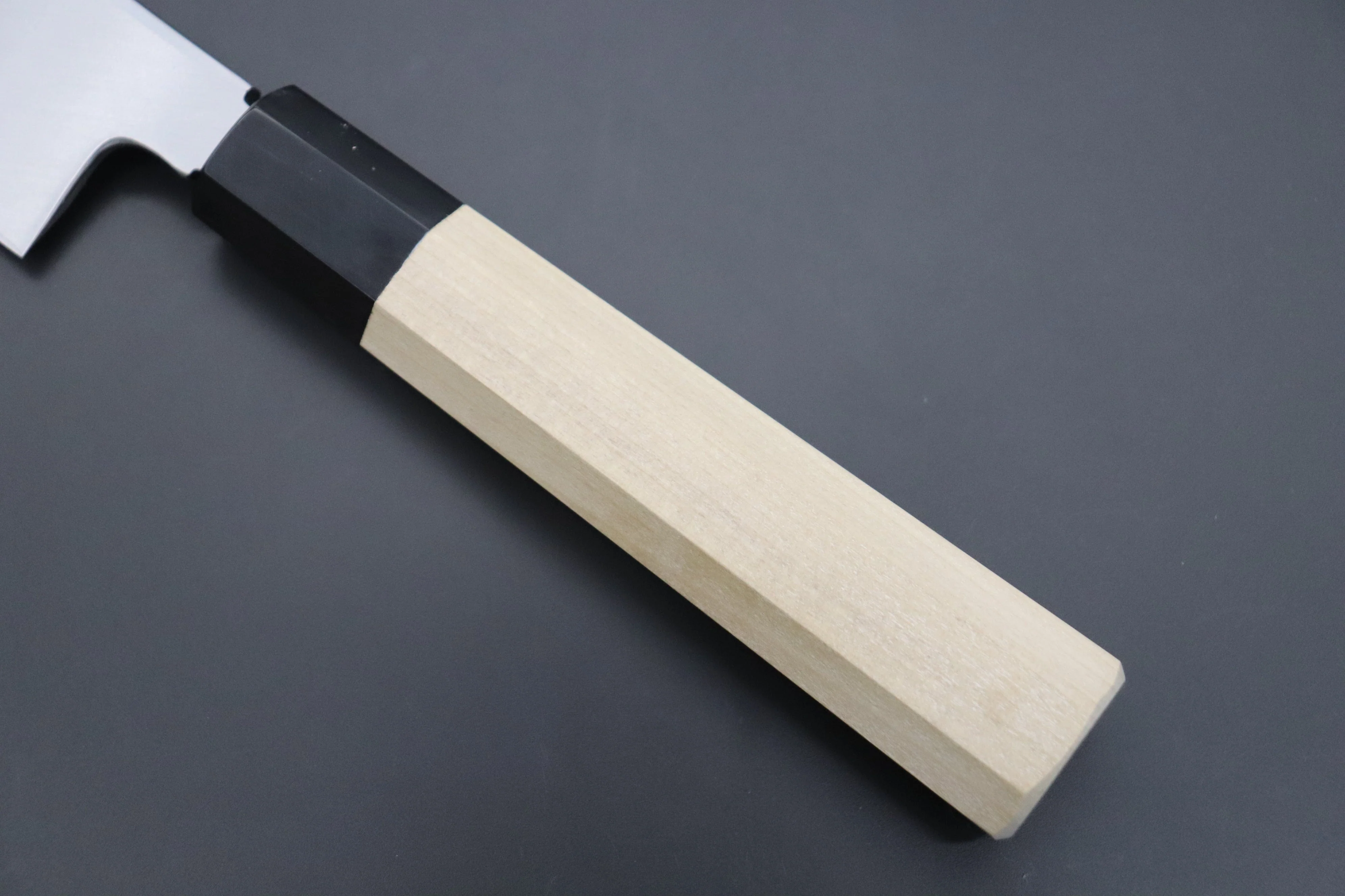 Fu-Rin-Ka-Zan Special Order Made Hon Kasumi Series Gingami No.3 FG-KD240 Kiritsuke-Deba 240mm (9.4 inch) - Image 8