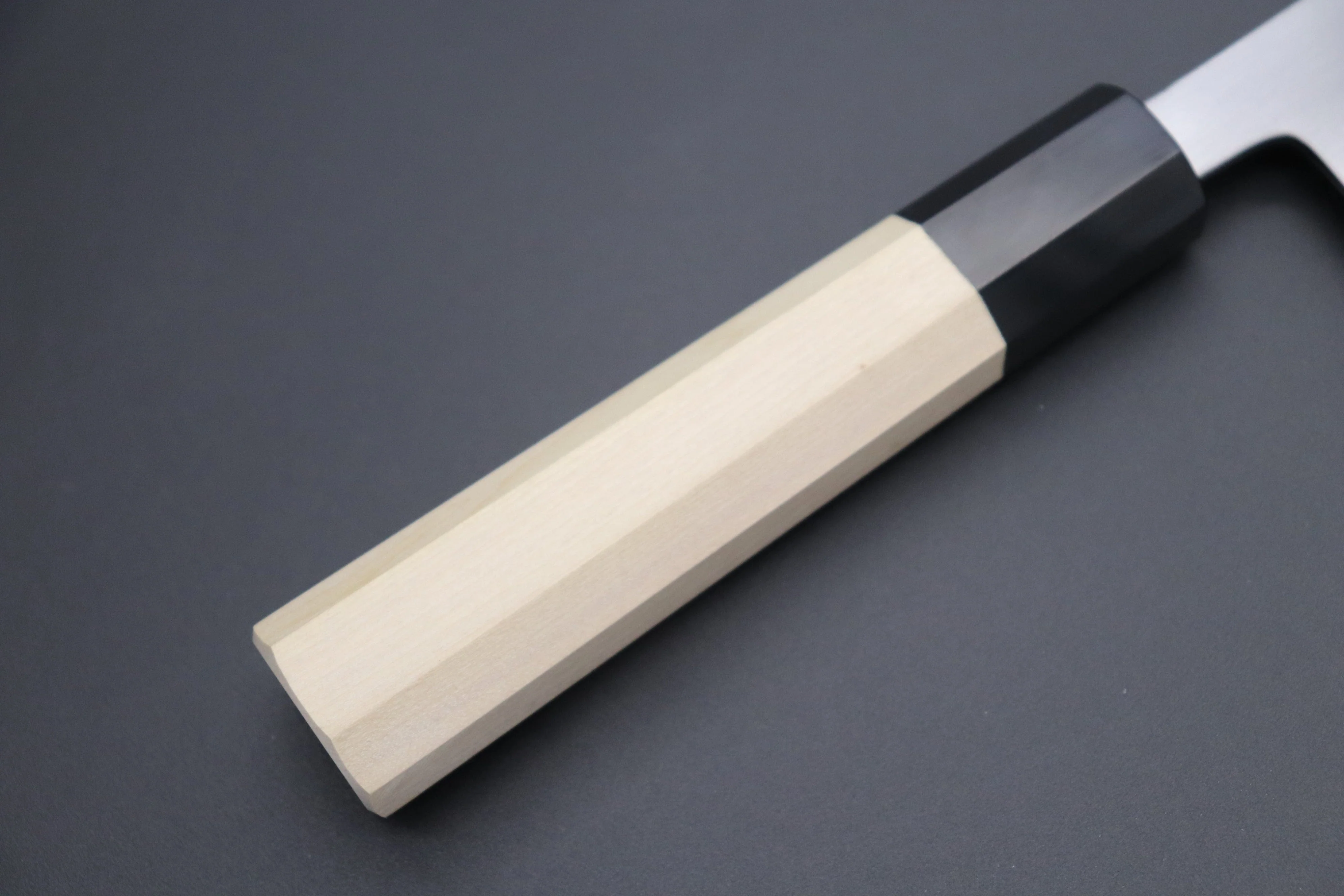 Fu-Rin-Ka-Zan White Steel No.2 Wa Series FW-10 Nakiri 180mm (Traditional Nakiri Shape, 7inch) - Image 3