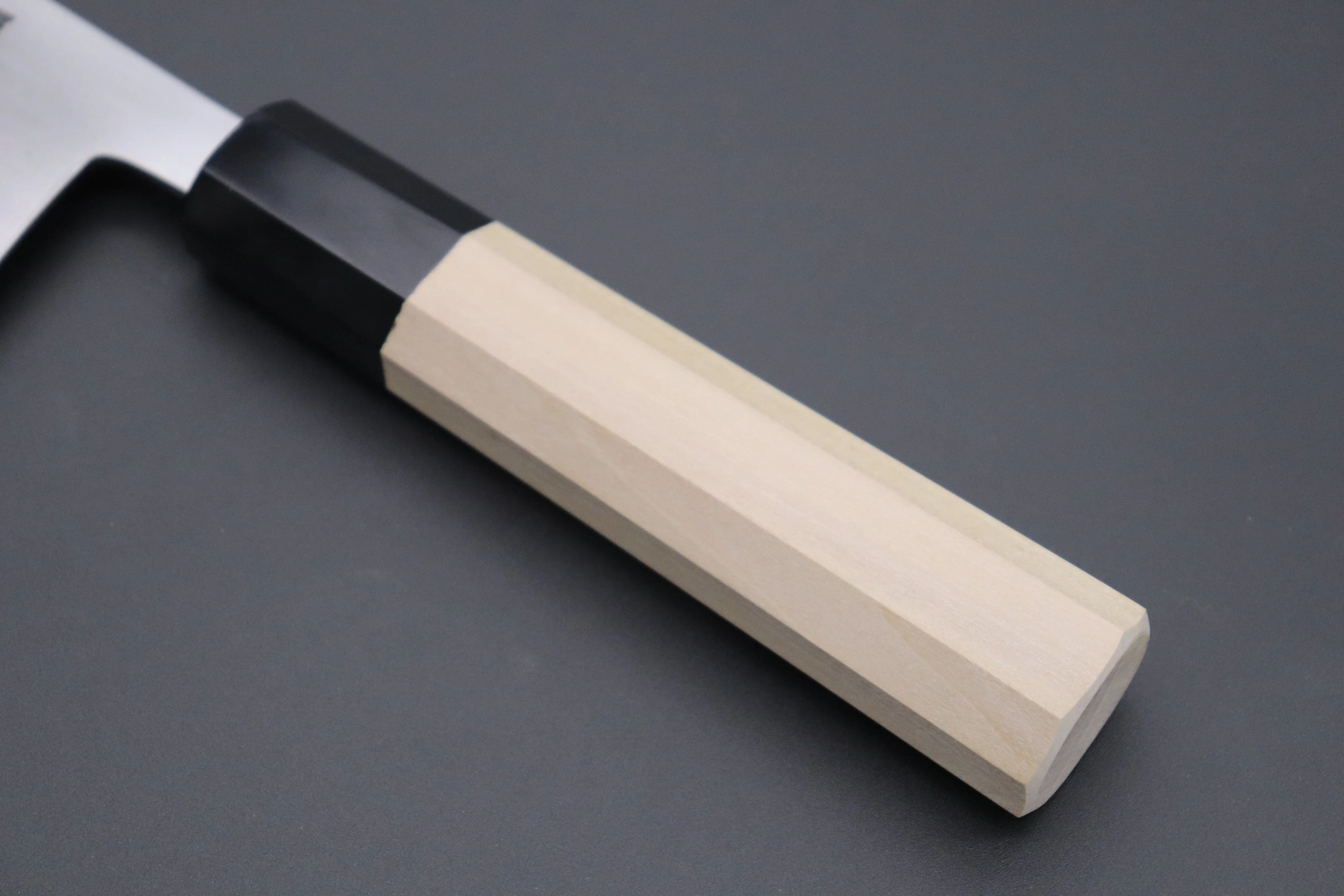 Fu-Rin-Ka-Zan White Steel No.2 Wa Series FW-10 Nakiri 180mm (Traditional Nakiri Shape, 7inch) - Image 6