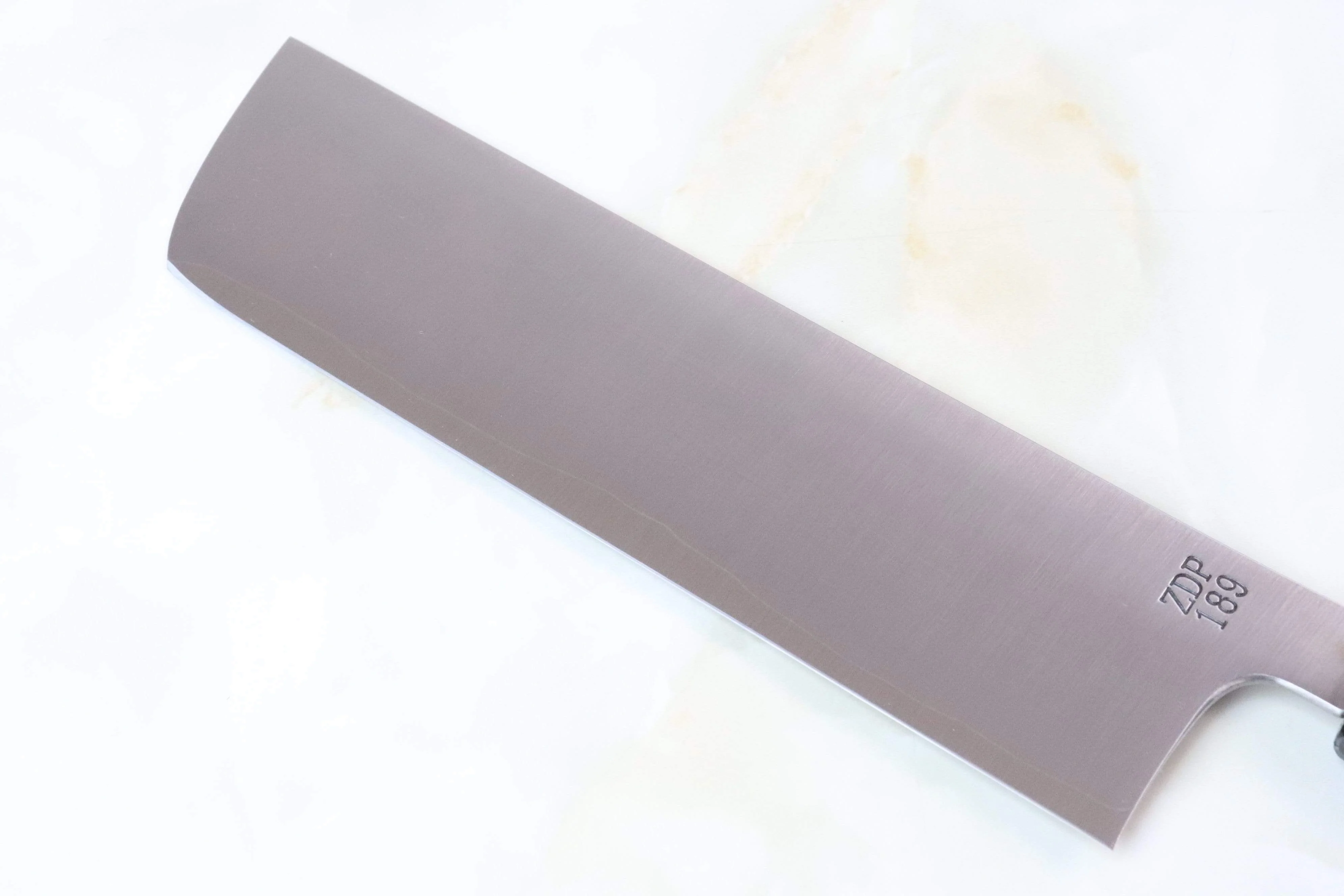 Fu-Rin-Ka-Zan ZDP-189 Wa Series FZDP-10 Nakiri 180mm (7 inch, Octagon Shaped Magnolia Wooden Handle) - Image 5