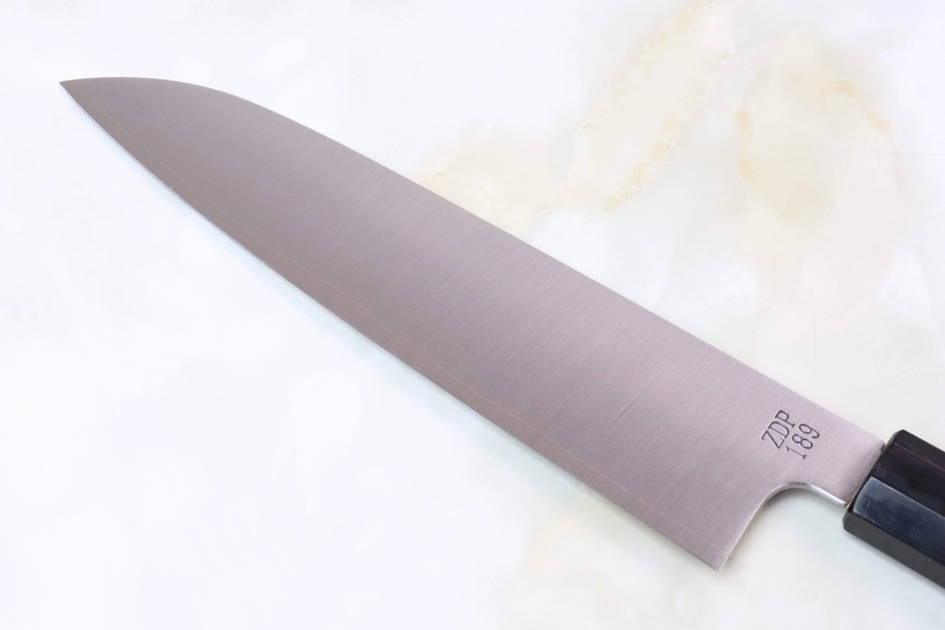 Fu-Rin-Ka-Zan ZDP-189 Wa Series FZDP-1SAB Wa Santoku 190mm (7.4 inch, Octagon Shaped Bocote Wooden Handle) - Image 5
