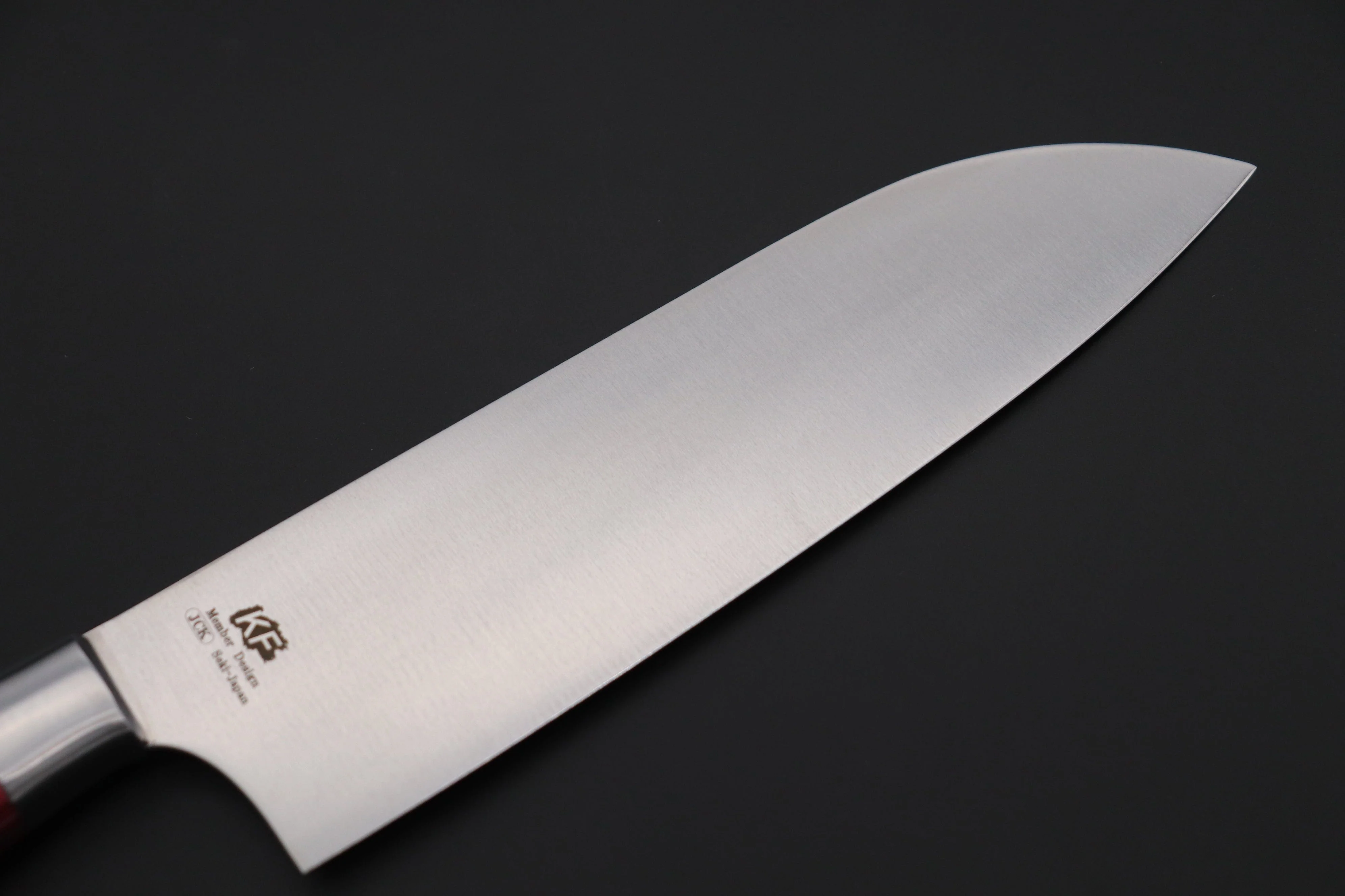 Hattori Forums Custom Limited Edition, FH Solid VG-10 Series FH-4SPSO Santoku 170mm (6.6 Inch, Spiny Oyster Gem composite Stone Handle) - Image 6