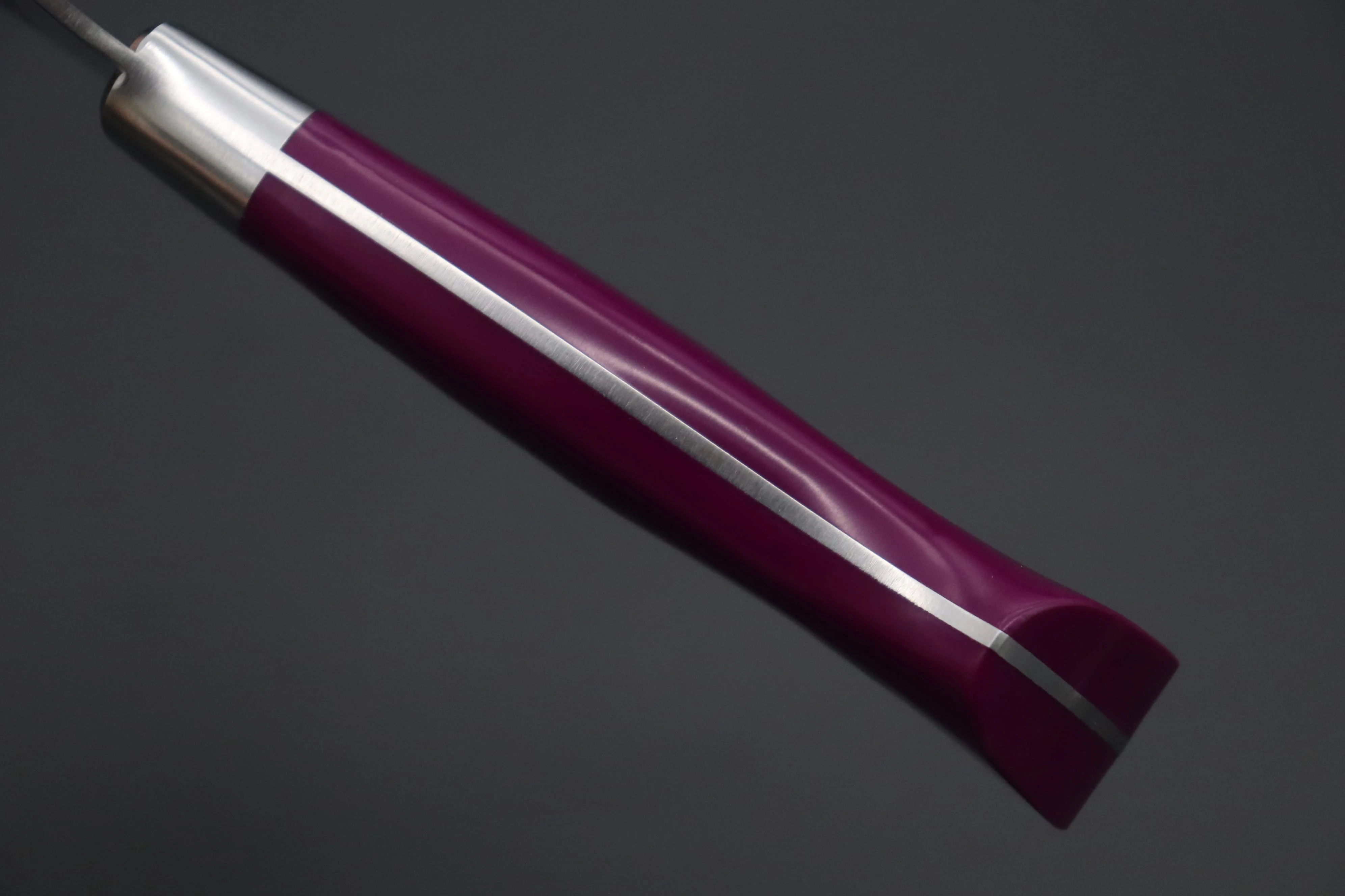 Hattori Forums Custom Limited Edition, FH Solid VG-10 Series FH-5SPSM Boning Knife 160mm (6.2inch, Sugarite Malachite Gem-Composite Stone Handle) - Image 8