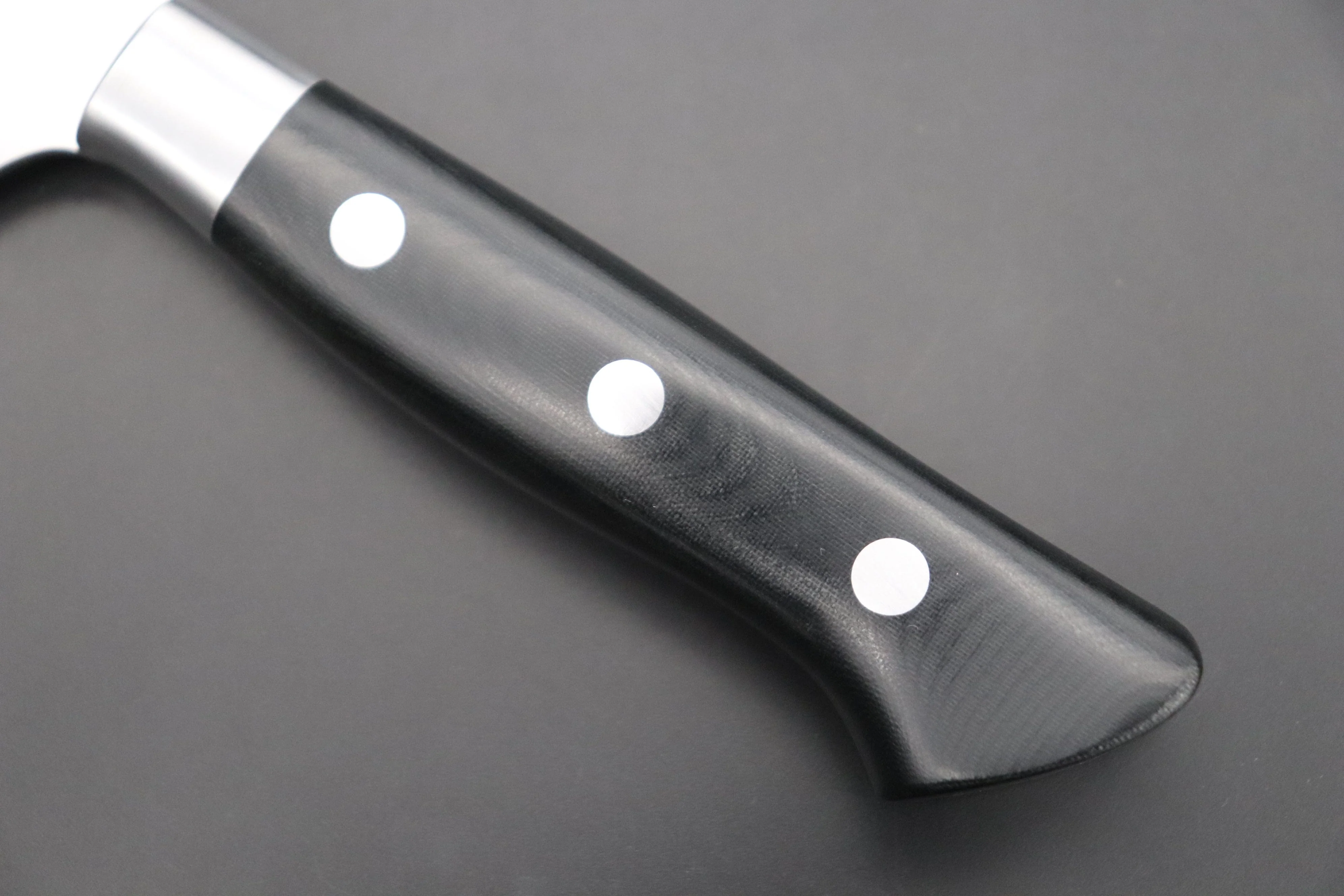 Hattori Forums FH Solid VG-10 Series FH-5L Boning Knife 160mm (6.2inch, Black Linen Micarta Handle) - Image 3