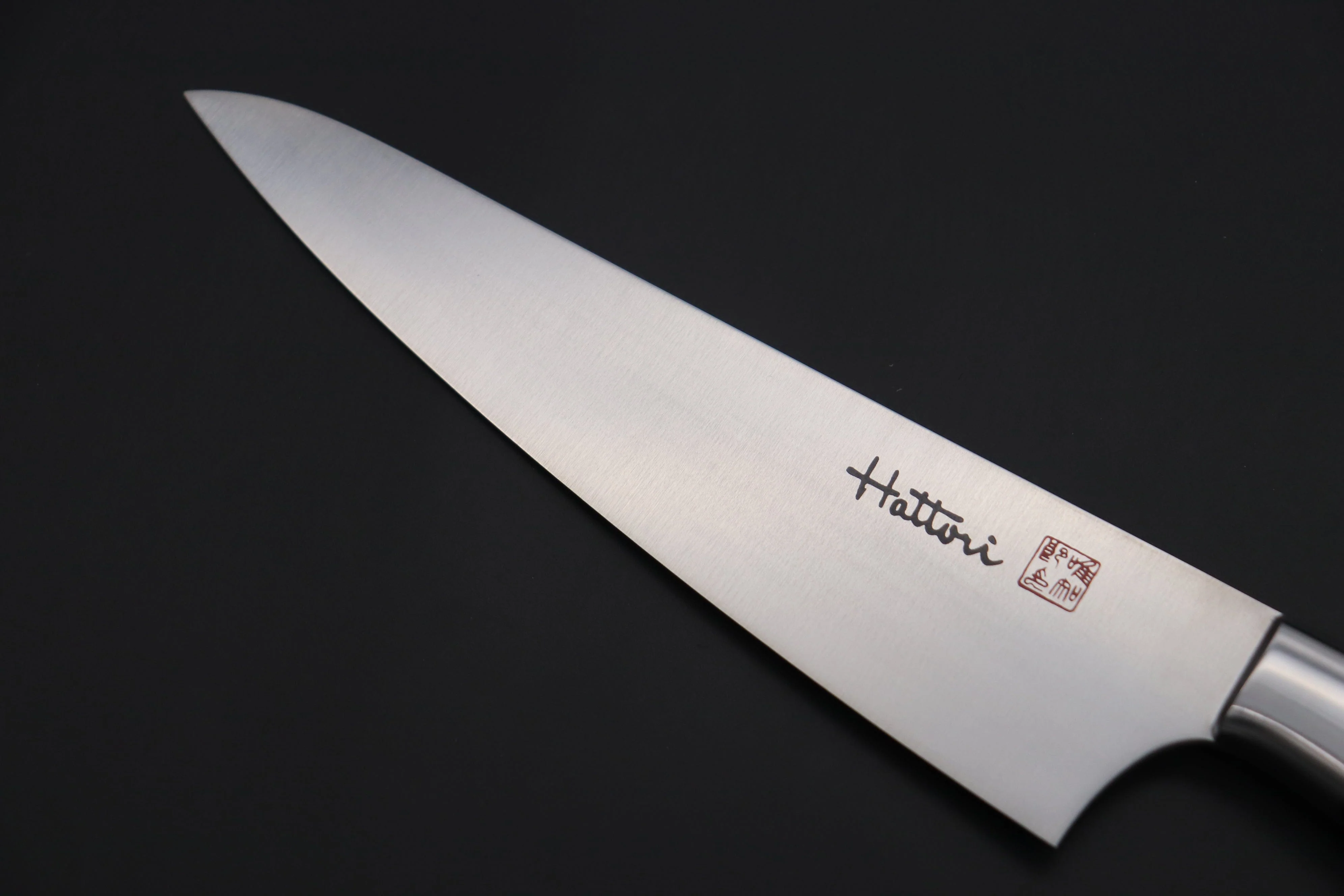 Hattori Forums FH Solid VG-10 Series Limited Edition FH-5D Boning Knife (6.2 Inch, "Black Space" Corian® Handle) - Image 2