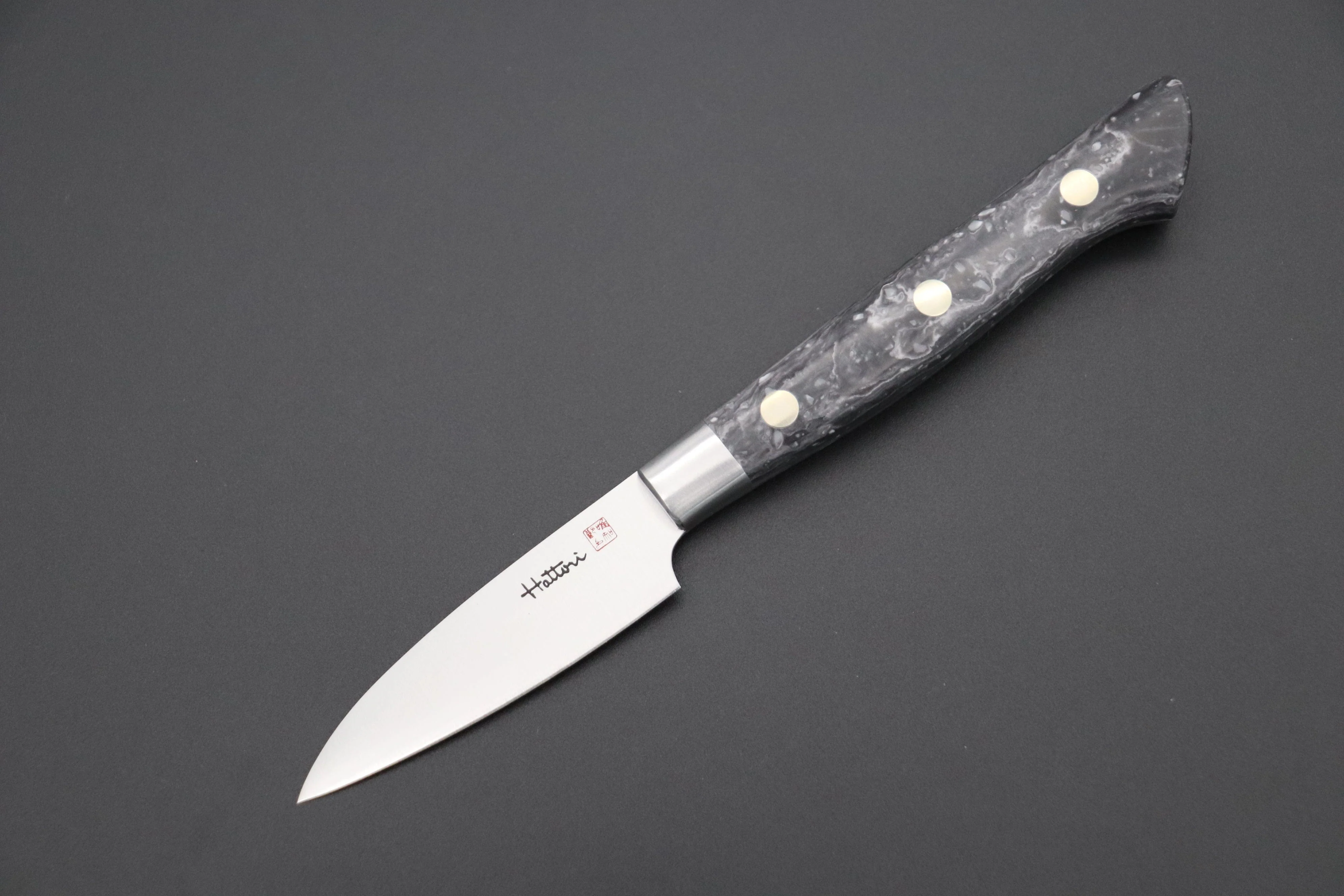 Hattori Forums FH Series Limited Edition "SNOW IN THE DARK" FH-1ND Parer 70mm (2.7 inch, Dupont Corian® Handle)