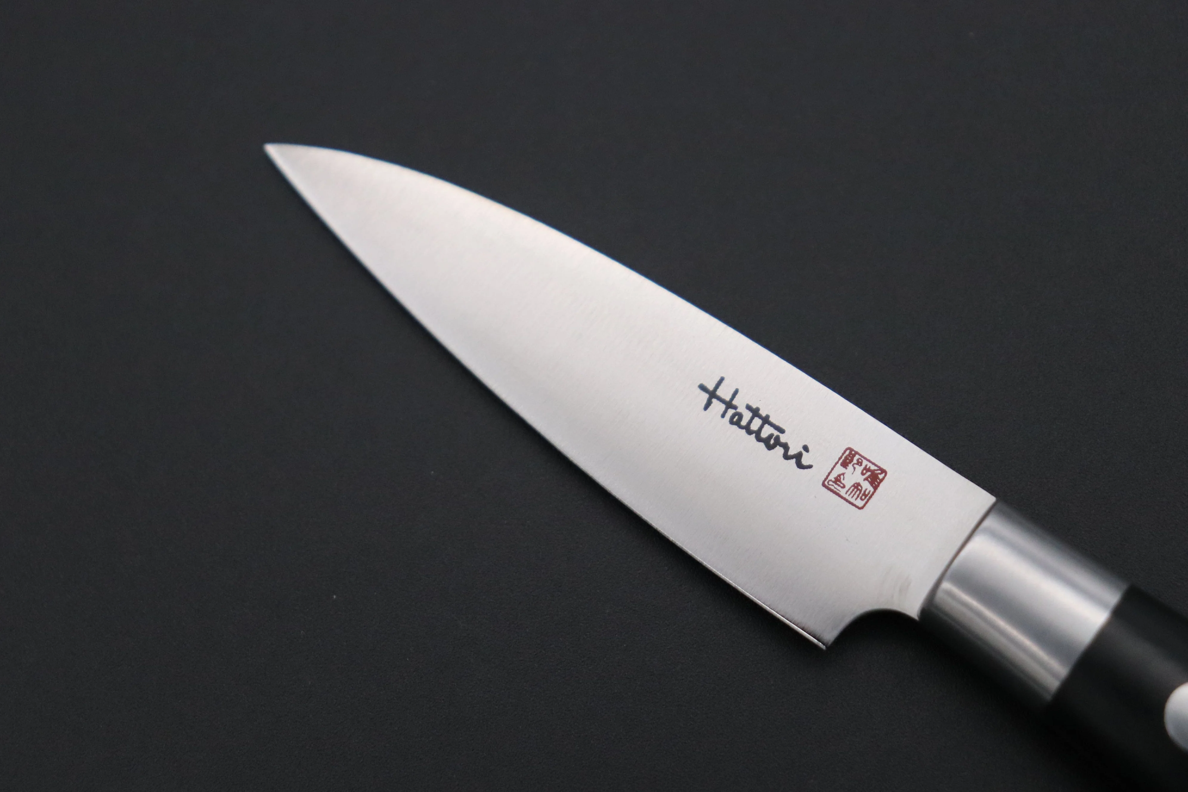 Hattori Forums FH Series FH-1L Parer 70mm (2.7 inch, Black Linen Micarta Handle) - Image 2