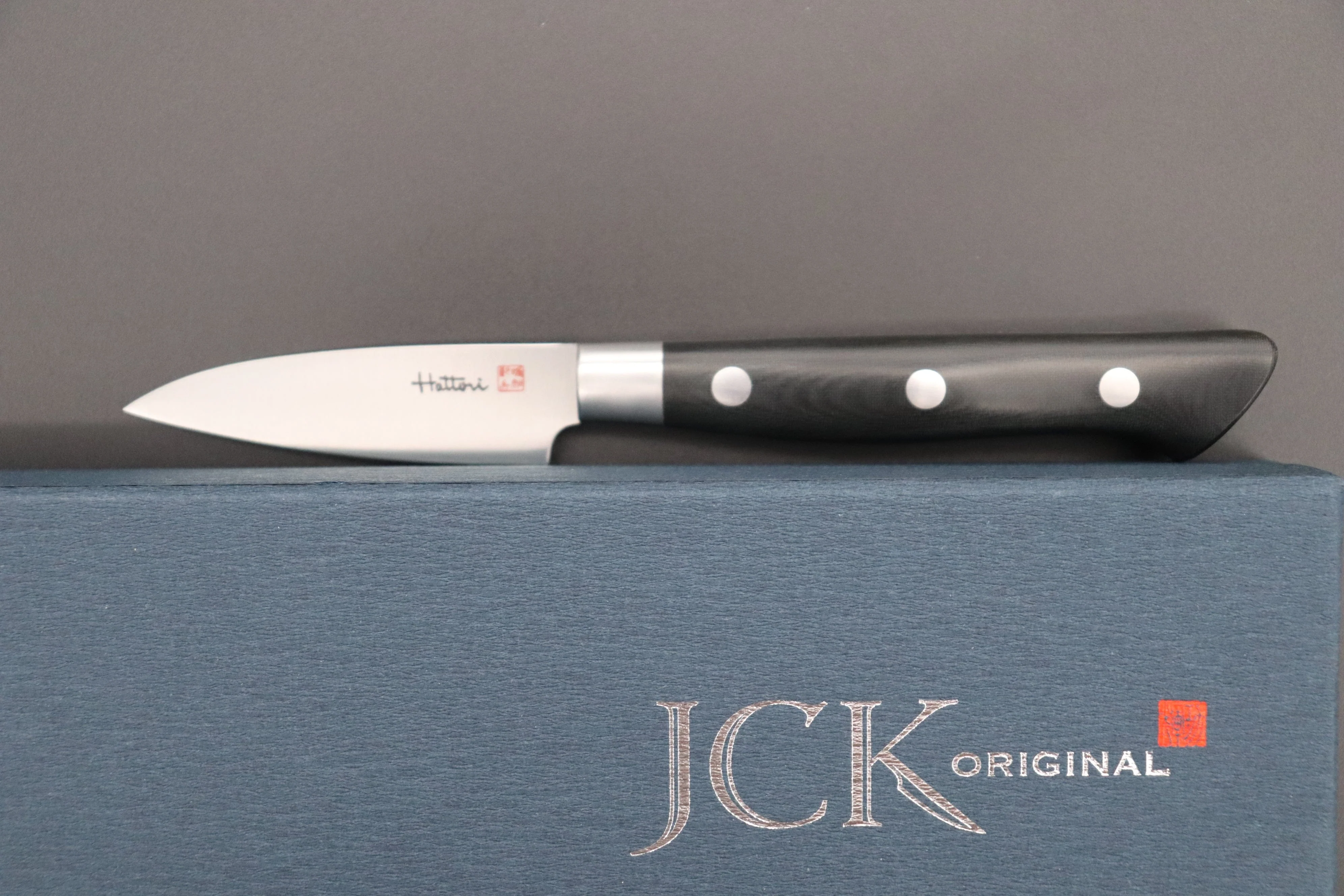 Hattori Forums FH Series FH-1L Parer 70mm (2.7 inch, Black Linen Micarta Handle) - Image 9