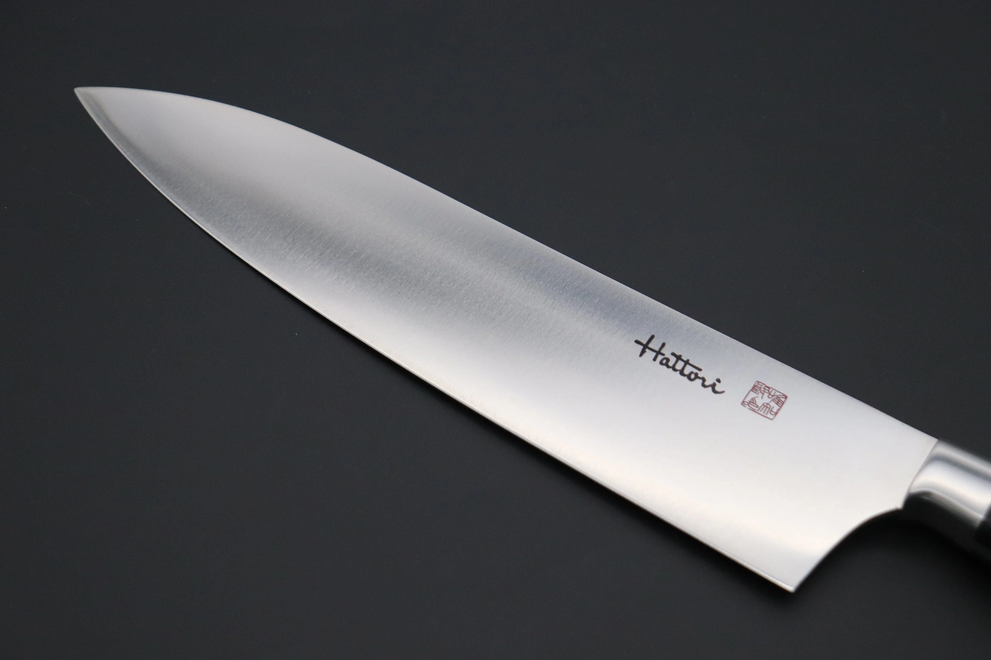 Hattori Forums FH Series Western Deba (165mm and 240mm, African Blackwood Handle) - Image 2