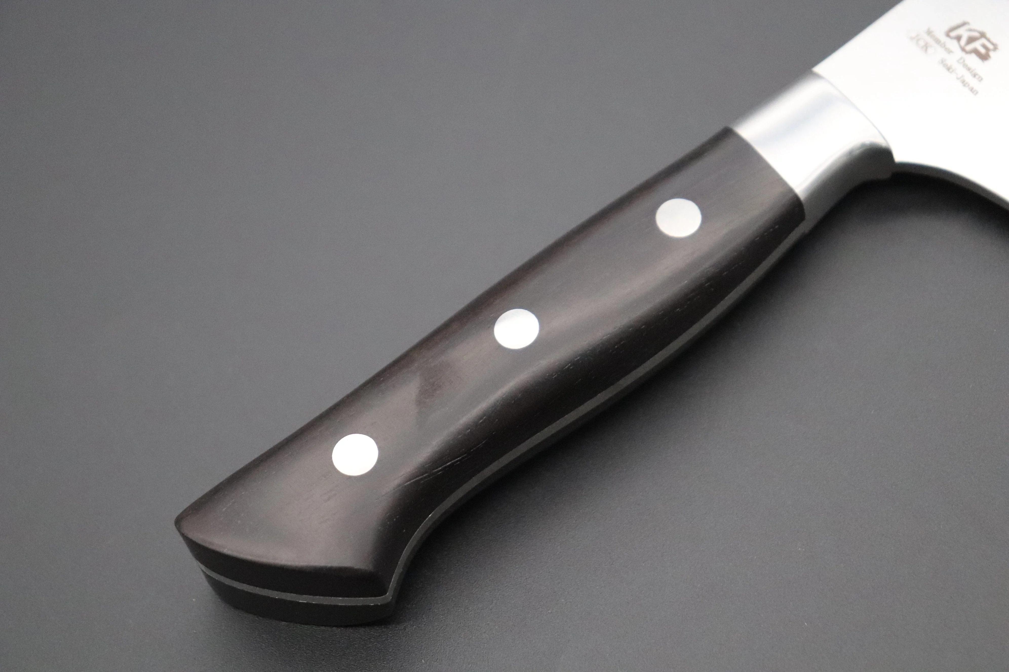 Hattori Forums FH Series Western Deba (165mm and 240mm, African Blackwood Handle) - Image 9