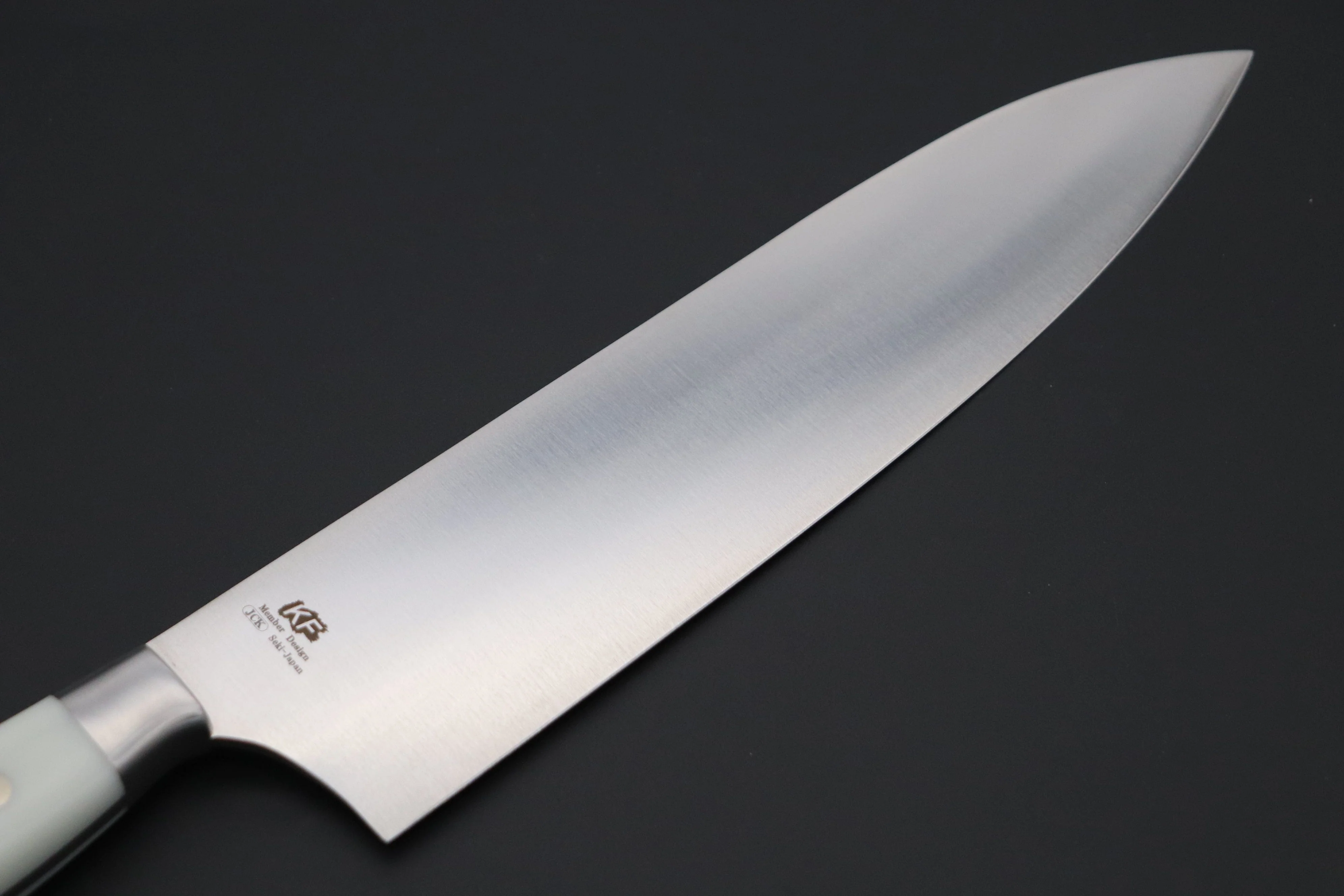 Hattori Forums FH Series Western Deba (165mm and 240mm, Fresh White Corian Handle) - Image 8