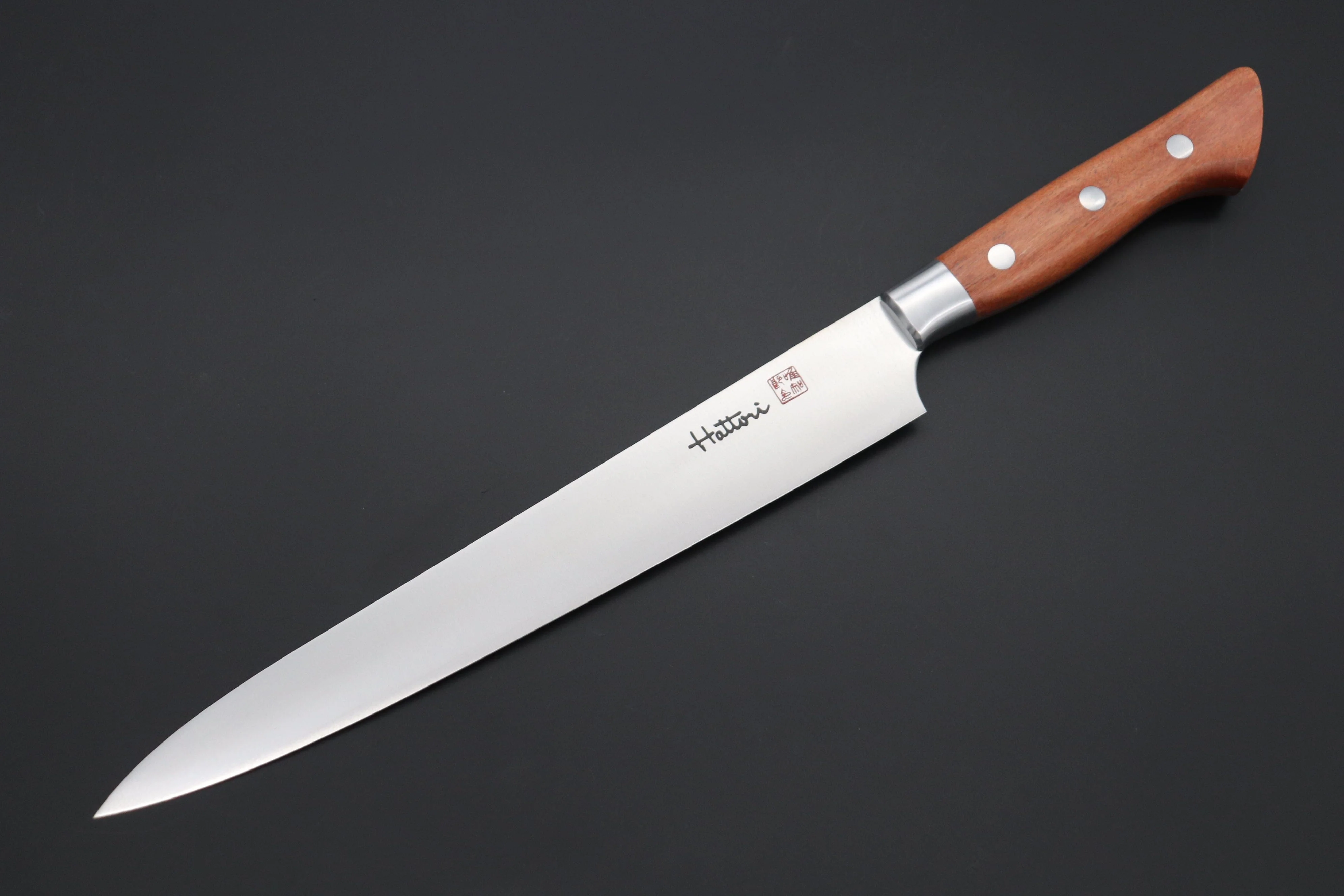 Hattori Forums FH Solid VG-10 Series Sujihiki (230mm or 270mm, 2 sizes,Stabilized Maple Wood Handle)
