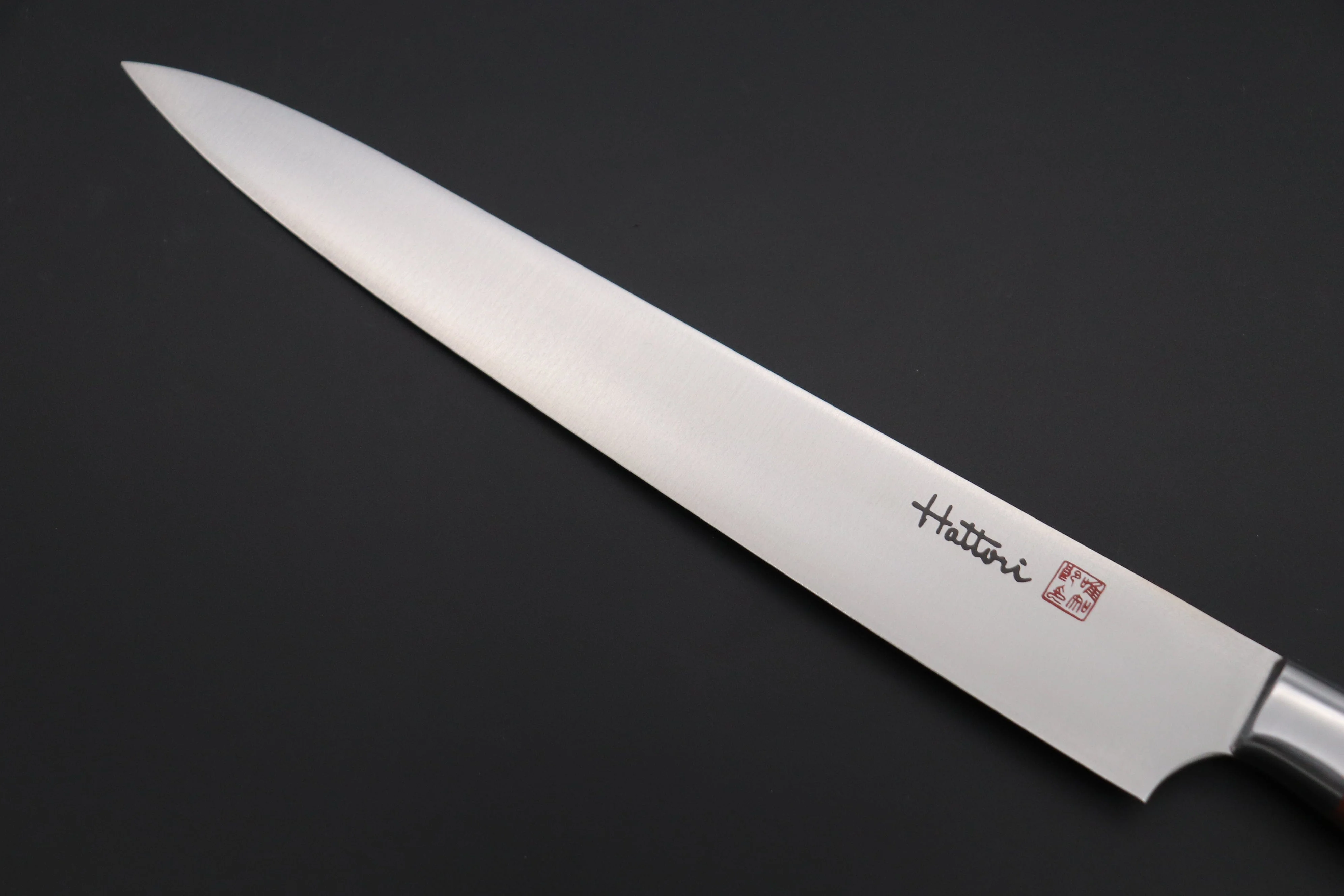 Hattori Forums FH Solid VG-10 Series Sujihiki (230mm or 270mm, 2 sizes,Stabilized Maple Wood Handle) - Image 2