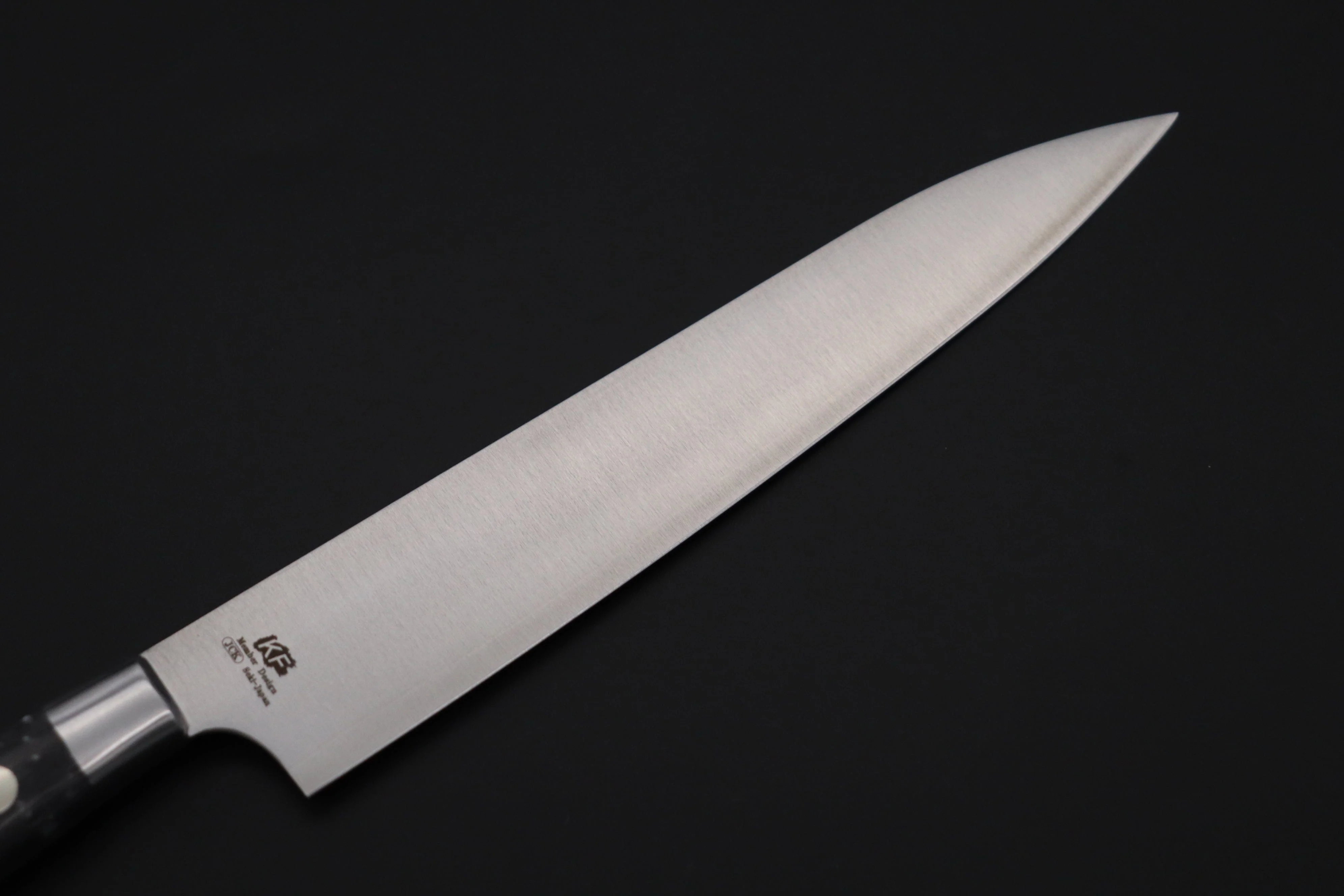 Hattori Forums "NOAH" Series  "SNOW IN THE DARK" FHN-3ND Petty 150mm (5.9 Inch, Dupont Corian® Handle) - Image 6