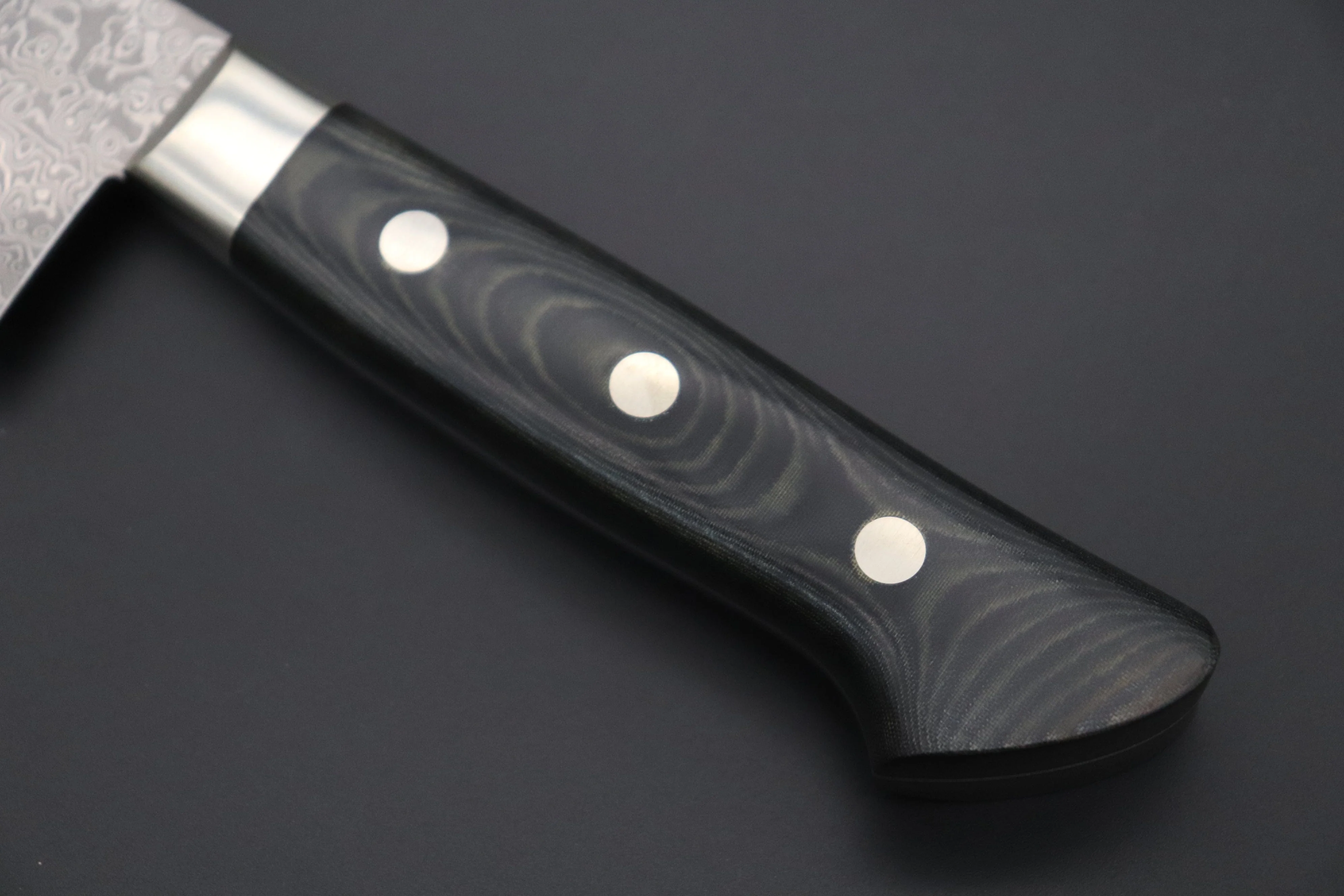 Hattori Limited Edition, KD Cowry X Damascus Series KD-3 Gyuto 215mm (8.4 inch) - Image 7