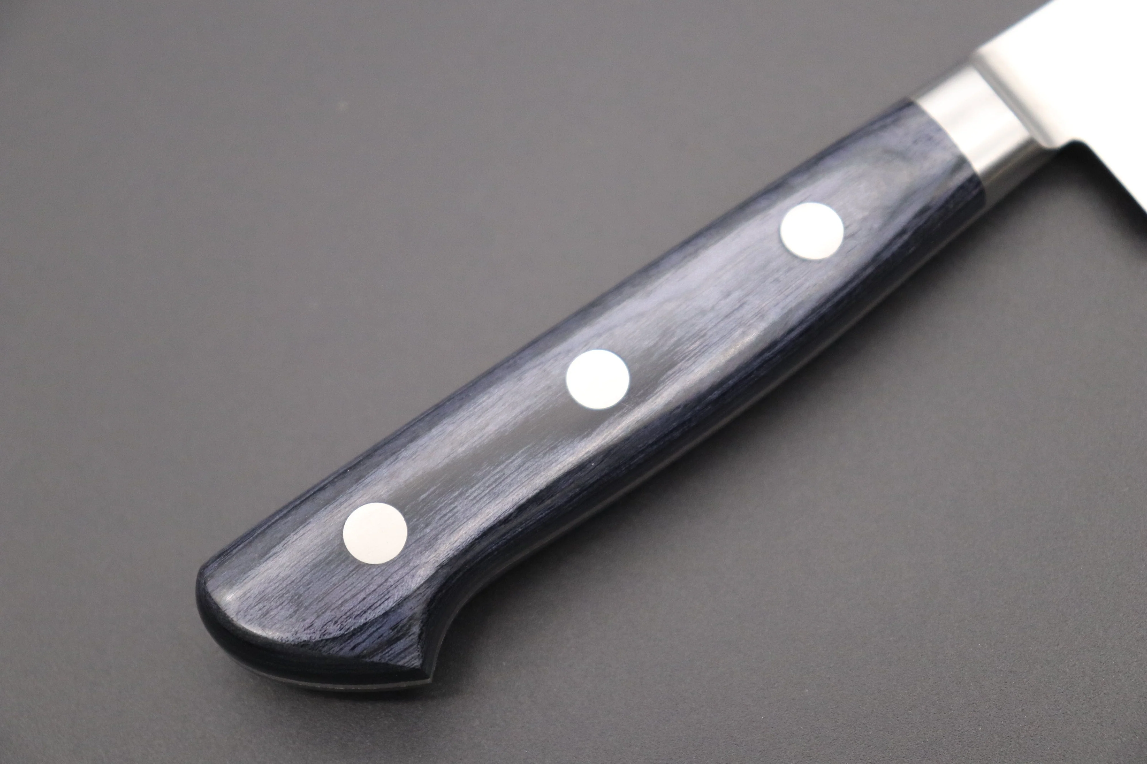 JCK Natures Blue Clouds AUS-8 Basic Series BCAP-2 Petty 150mm (5.9 inch, Royal Blue-Purple Pakka Wood Handle) - Image 6