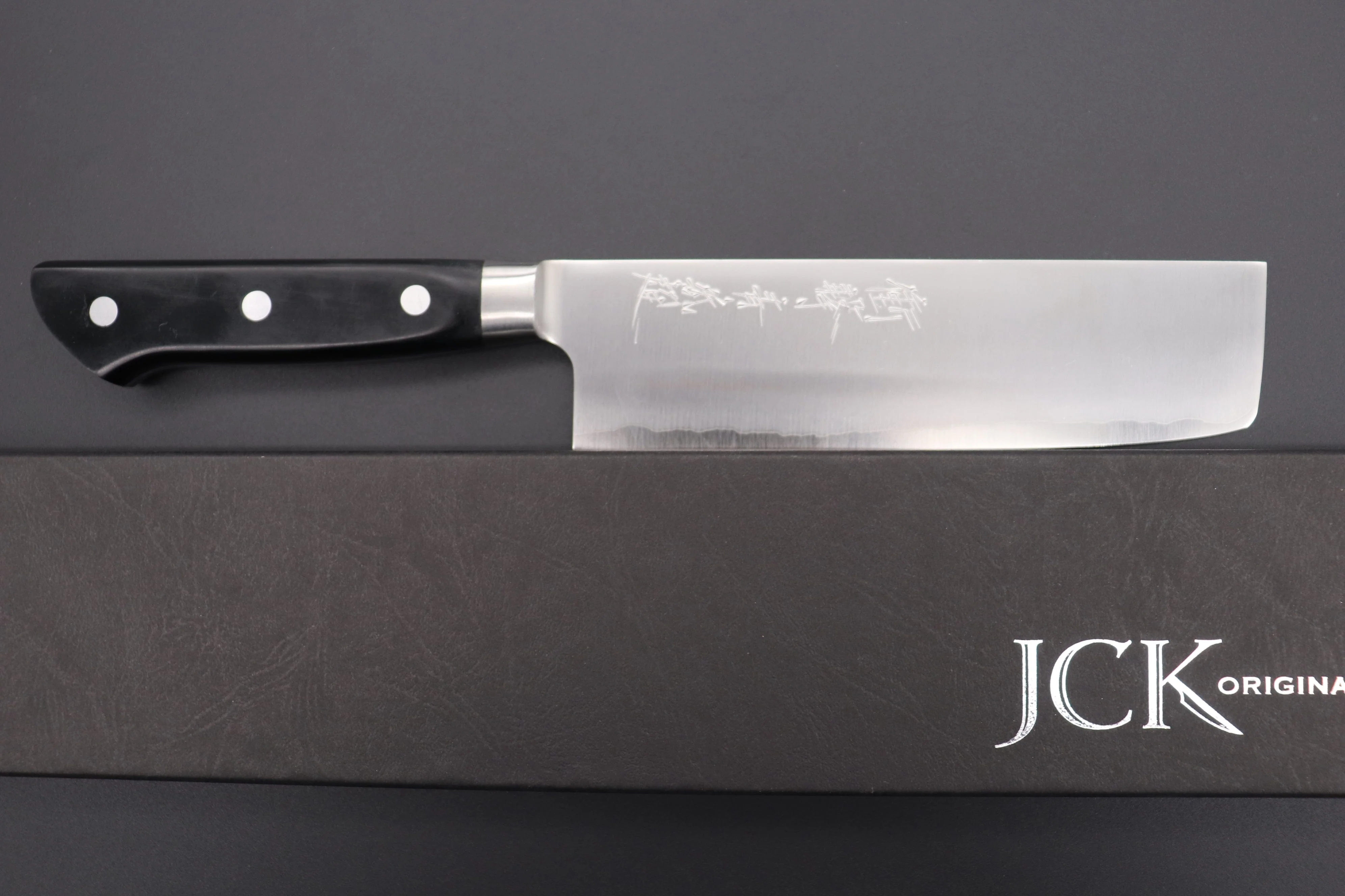 JCK Natures Deep Impact Series DI-3 Nakiri 165mm (6.4 inch) - Image 8