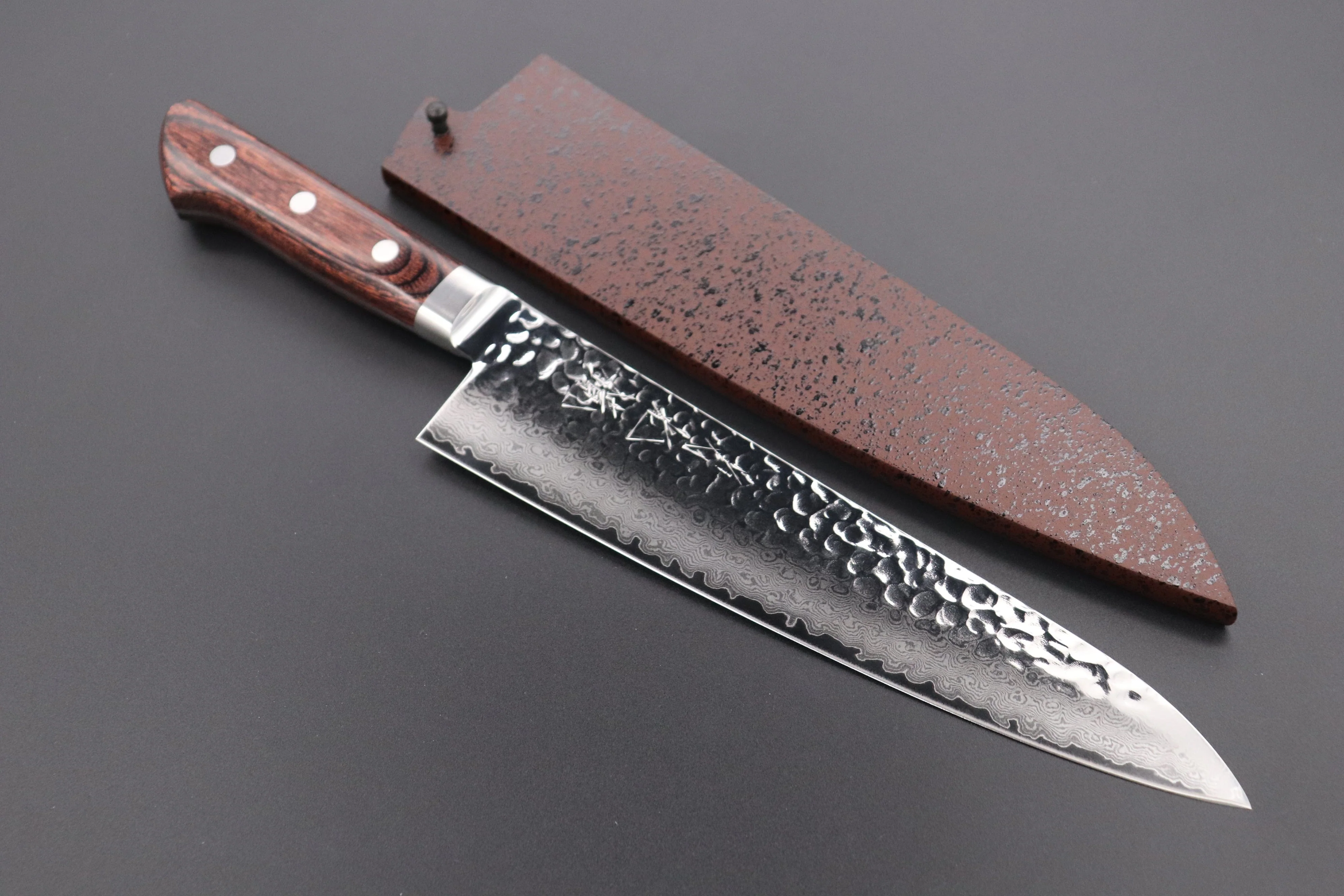 JCK Natures ”Gekko Kagami” Gyuto 210mm (8.2 inch) - Image 9