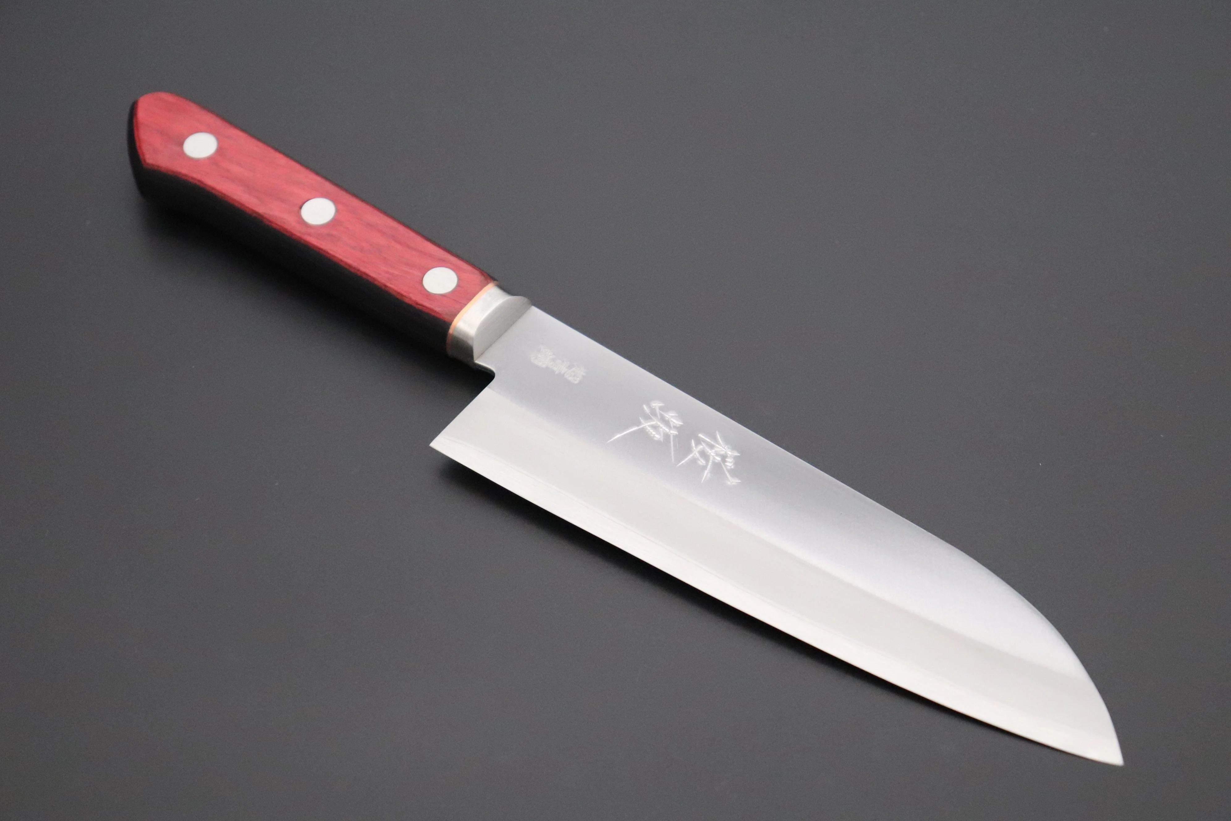 JCK Natures SAKURA ROAD Aogami Super Series  Petty & Santoku (SAKURA-2Pcs Knife Set) - Image 3