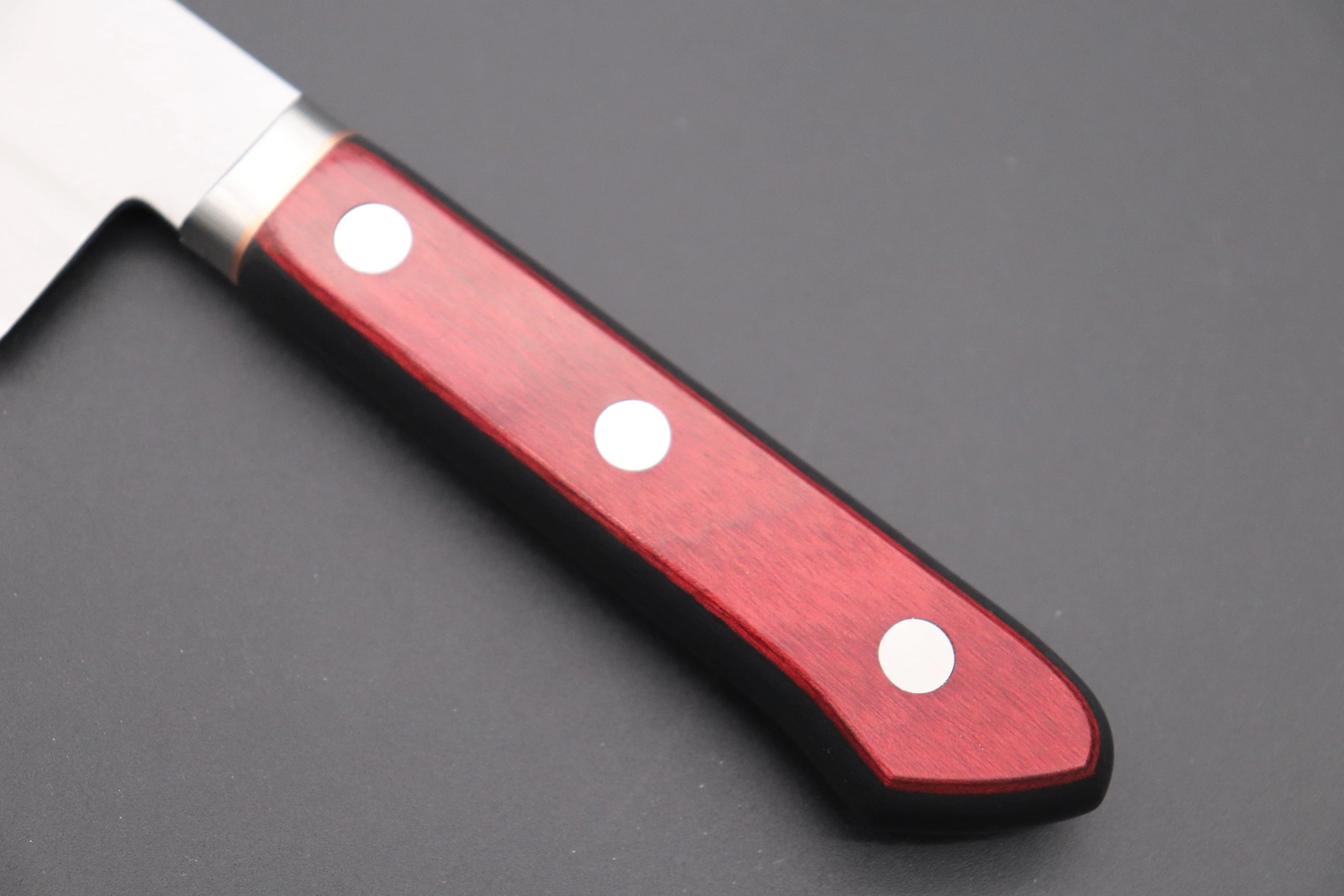 JCK Natures SAKURA ROAD Aogami Super Series SAKURA-3 Nakiri 160mm (6.2 Inch) - Image 7