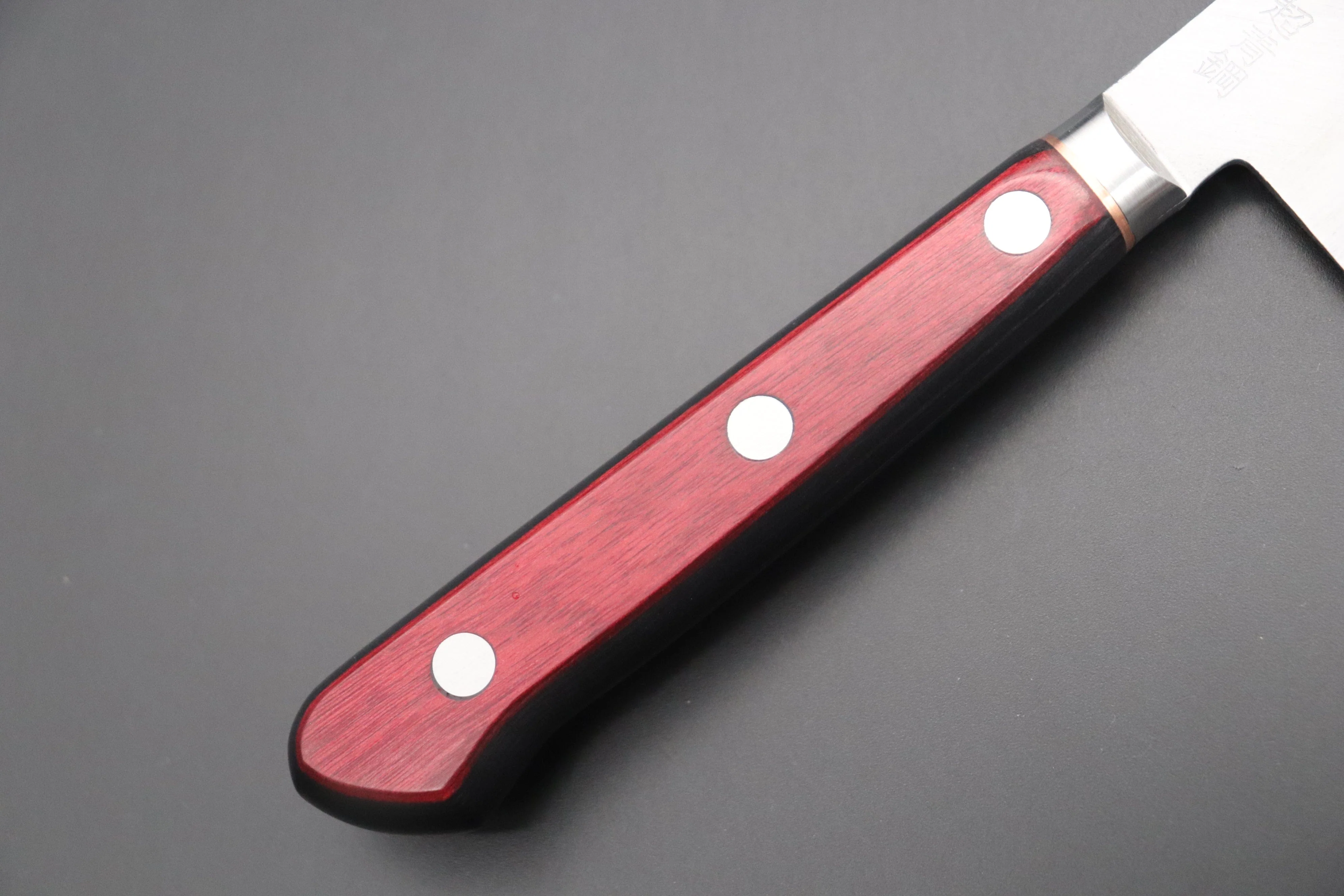 JCK Natures SAKURA ROAD Aogami Super Series SAKURA-4 Small Santoku 140mm (5.5 Inch) - Image 3