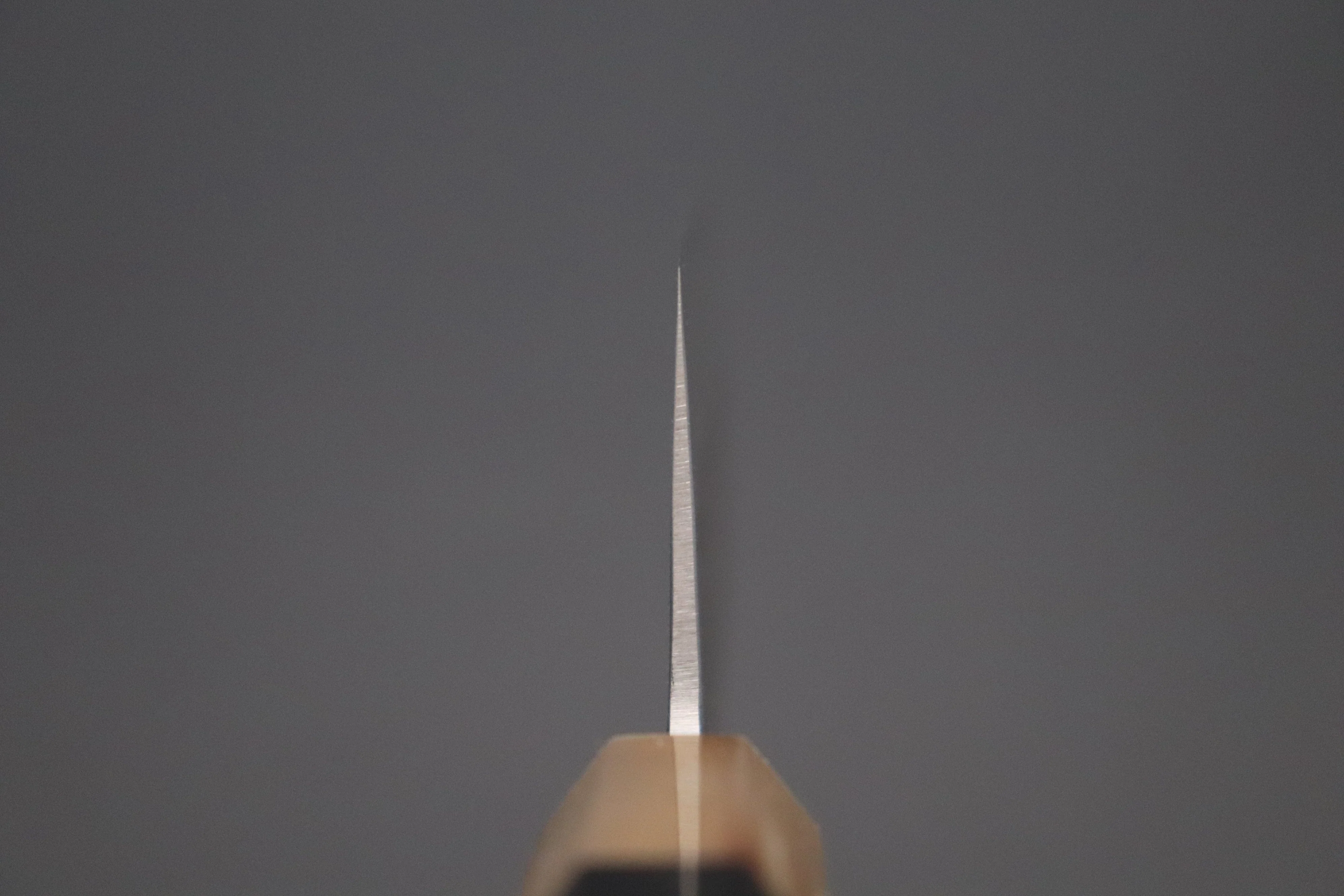 JCK Natures "Super Blue Moon Series" BMS-4E Nakiri 165mm (6.4 inch, Octagonal Ebonywood Handle) - Image 4
