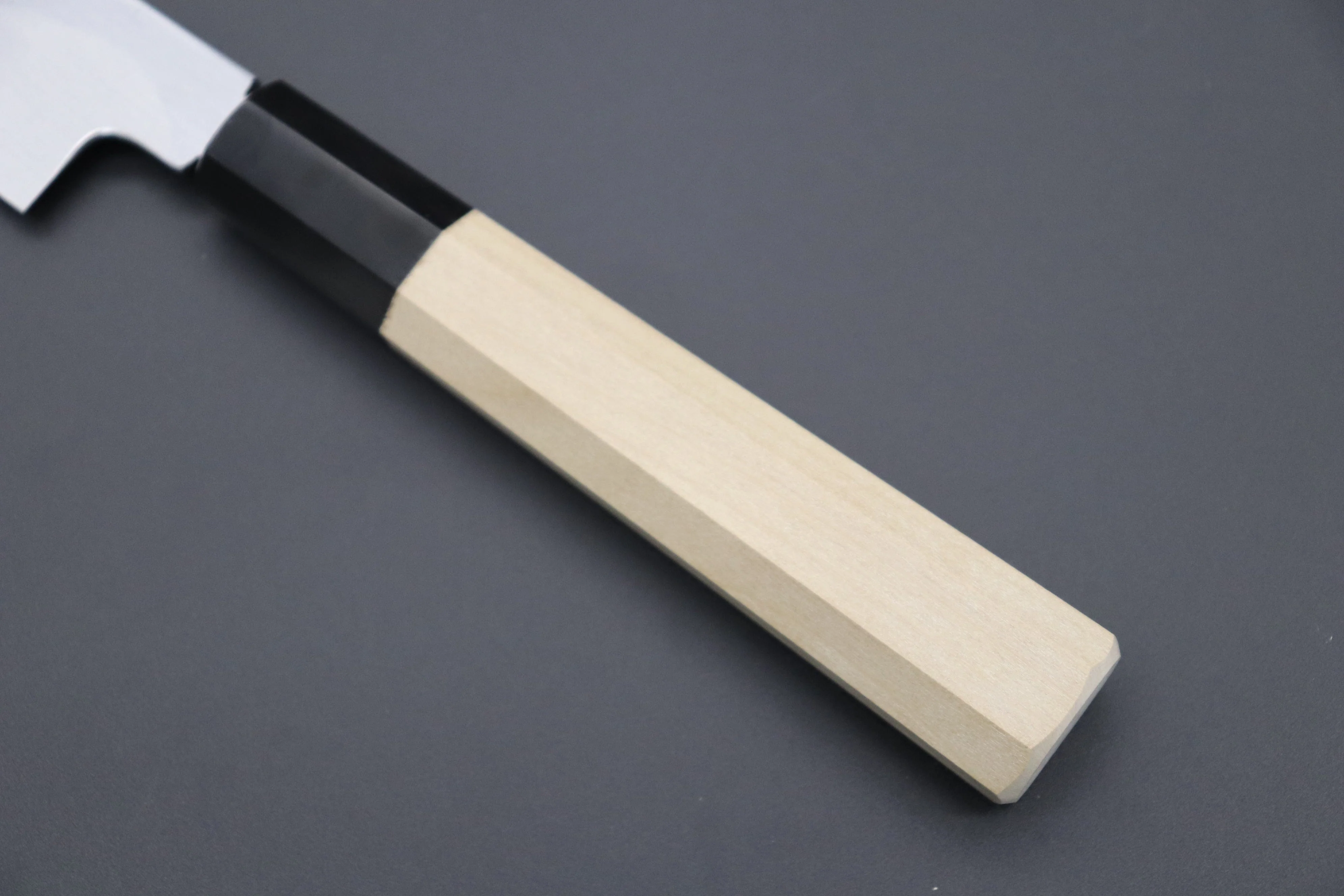 Fu-Rin-Ka-Zan Hon Kasumi Series Blue Steel No.2 Kiritsuke Yanagiba (240mm to 300mm, 3 Sizes) - Image 8
