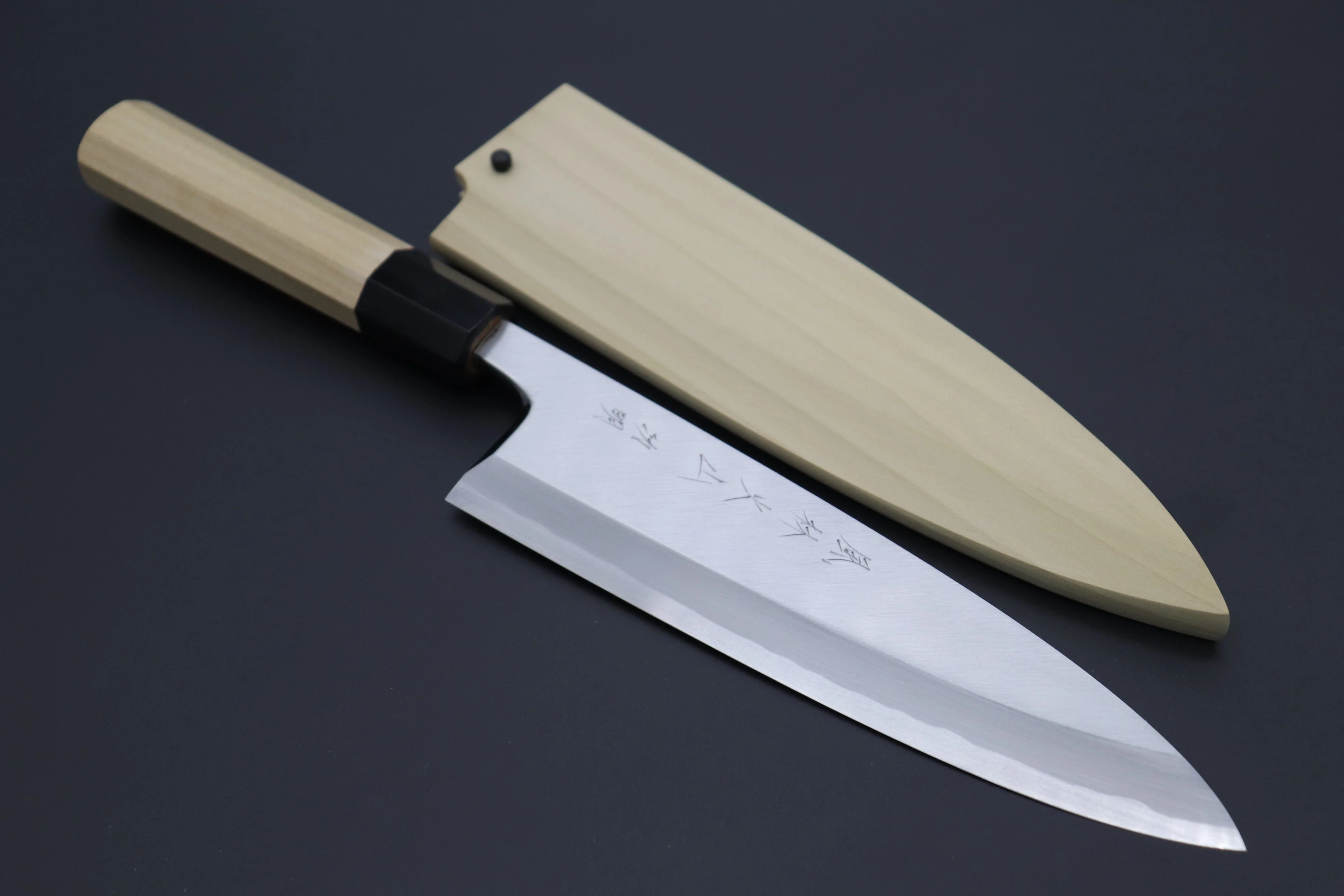 Fu-Rin-Ka-Zan Hon Kasumi Series Blue Steel No.2 Ai Deba (180mm and 195mm) - Image 10