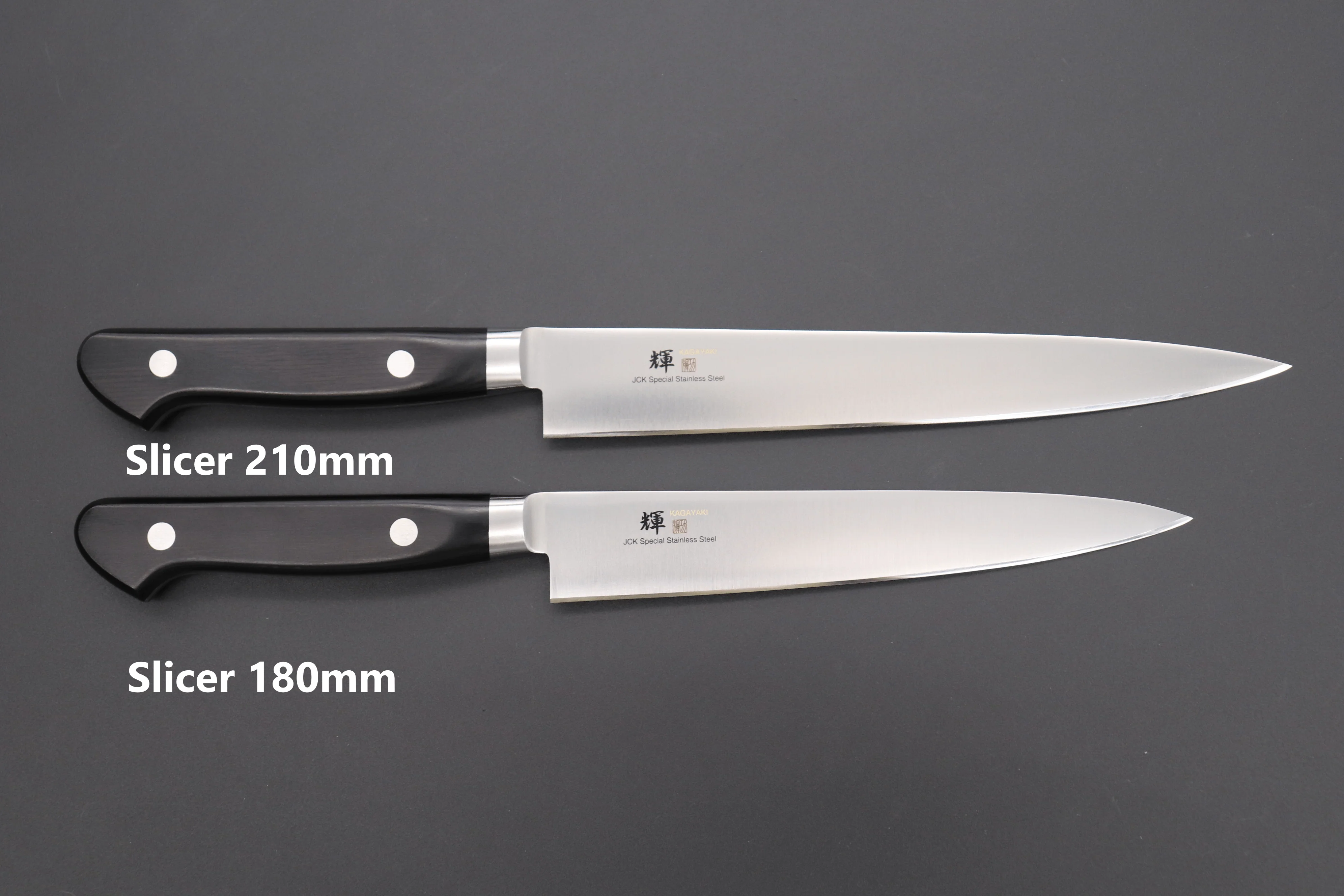 JCK Original Kagayaki Basic Series Slicer (180mm and 210mm, 2 sizes) - Image 10