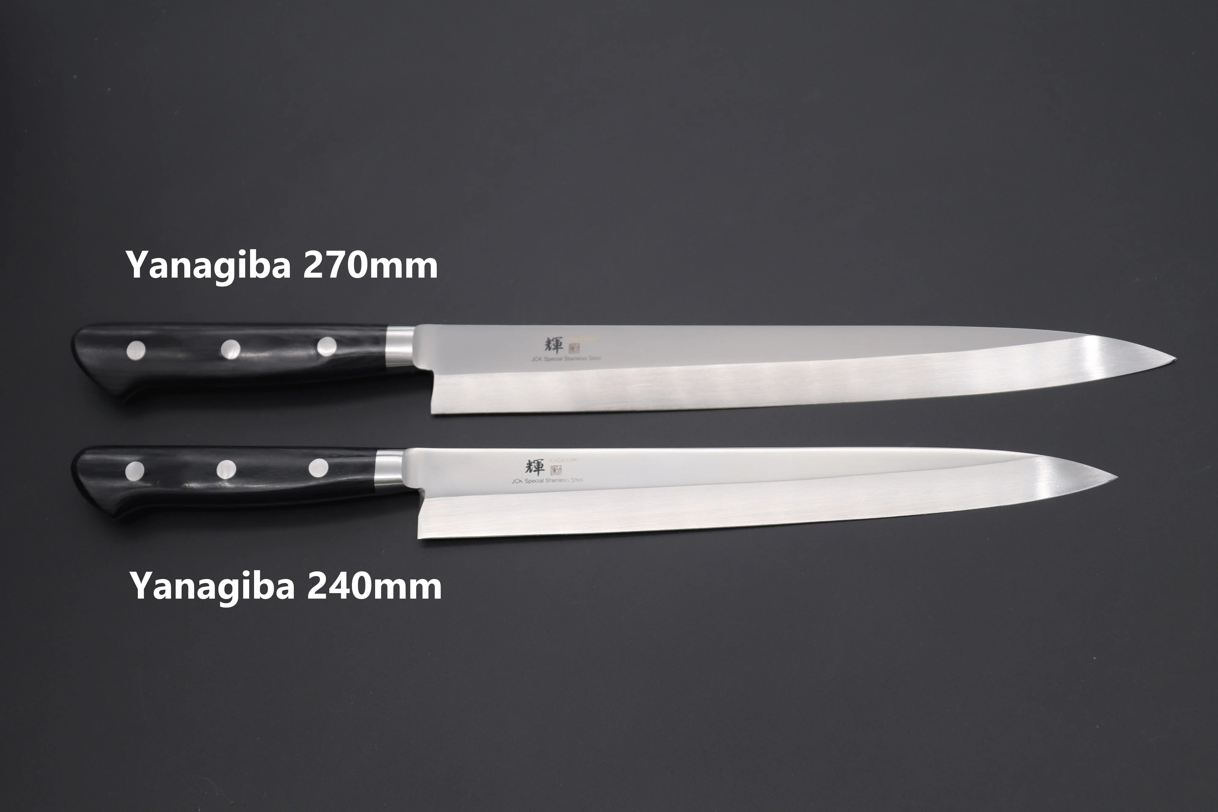 JCK Original Kagayaki Basic Series Yanagiba (240mm and 270mm, 2 Sizes) - Image 9