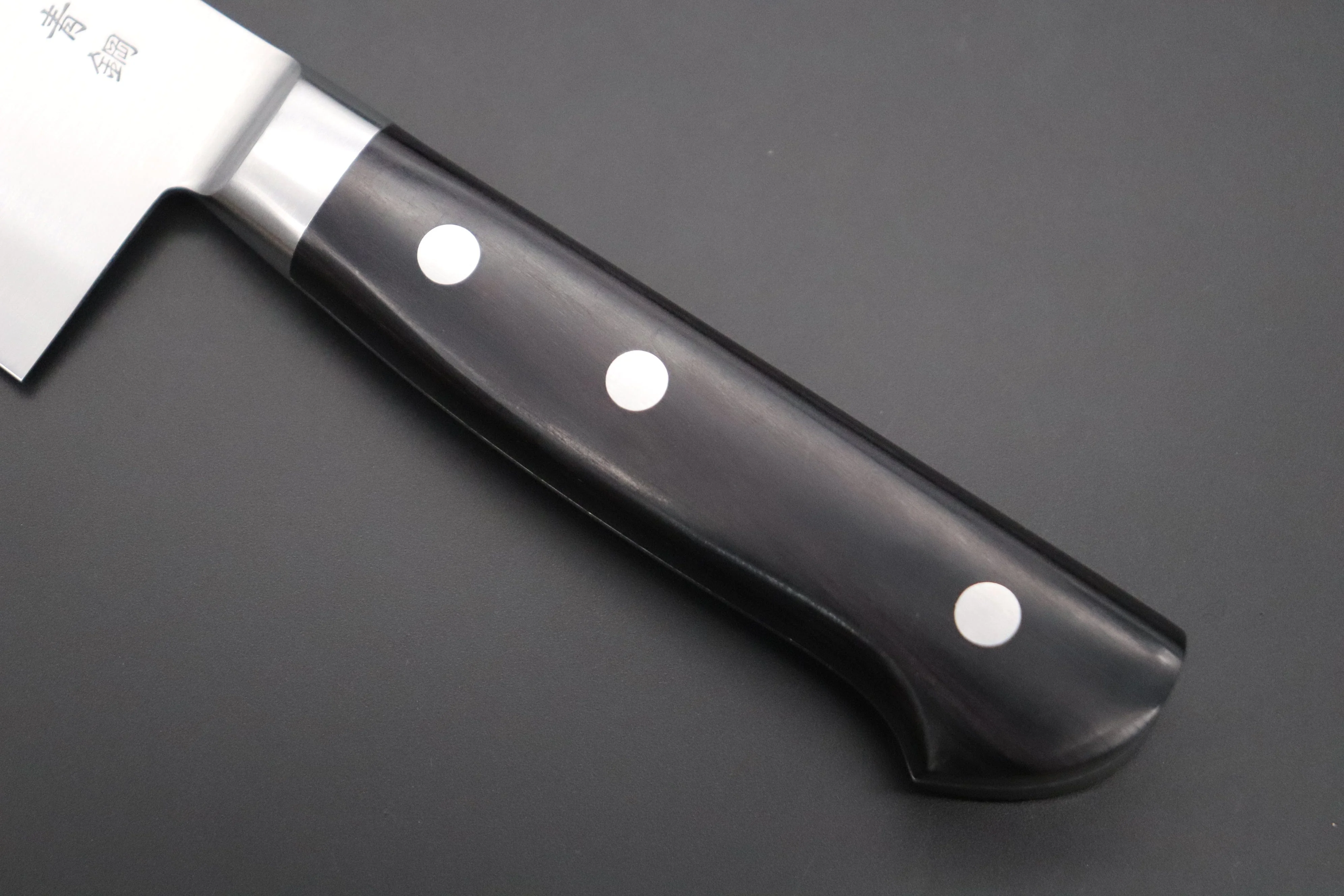 JCK Original Kagayaki Blue Steel No.2 Clad Series KB-2 Santoku 170mm (7 inch) - Image 7