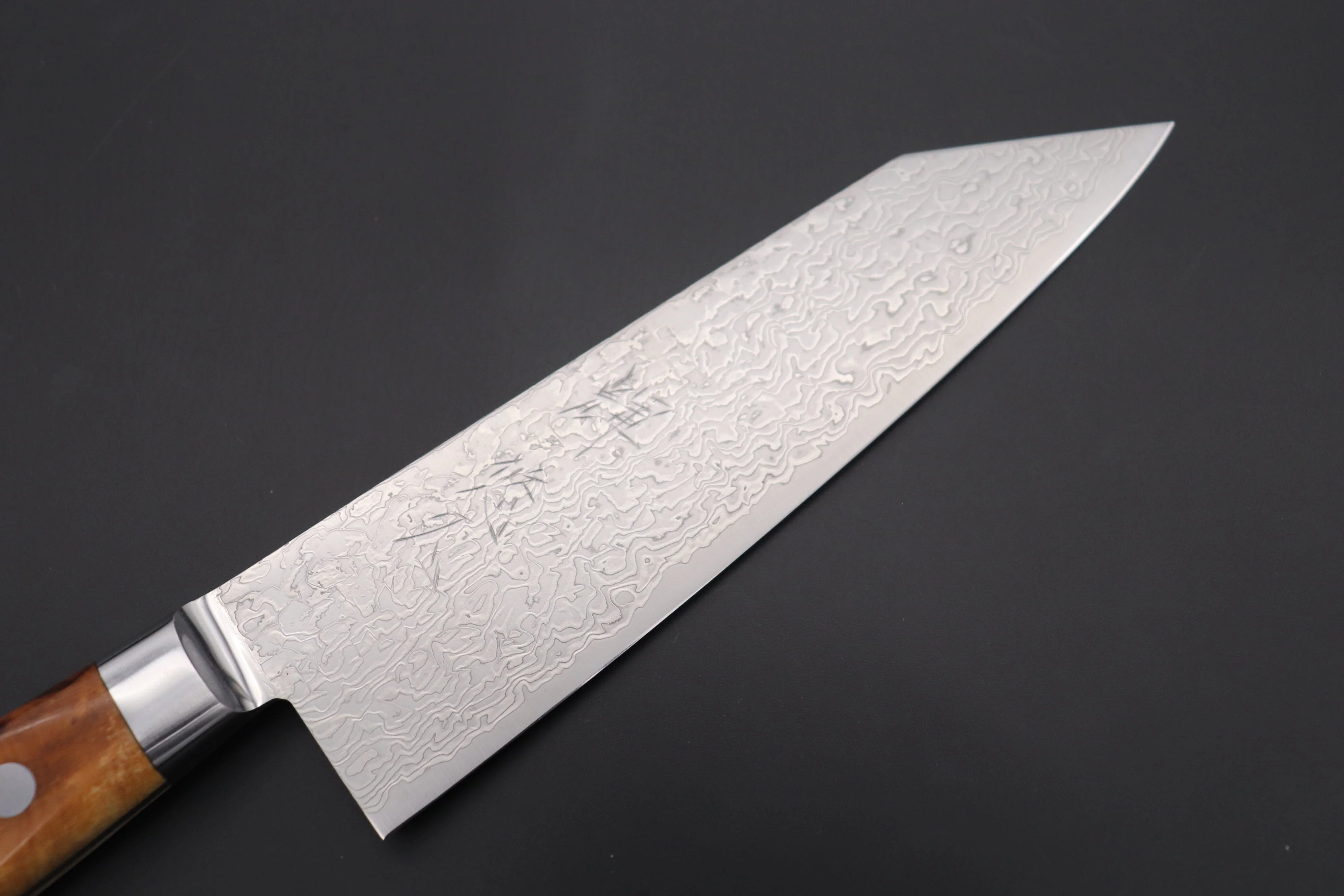 JCK Original Kagayaki Grand Canyon R-2 White & Silver Damascus Series GCYU-29 Bunka | Kiritsuke 175mm (6.8 Inch) - Image 2
