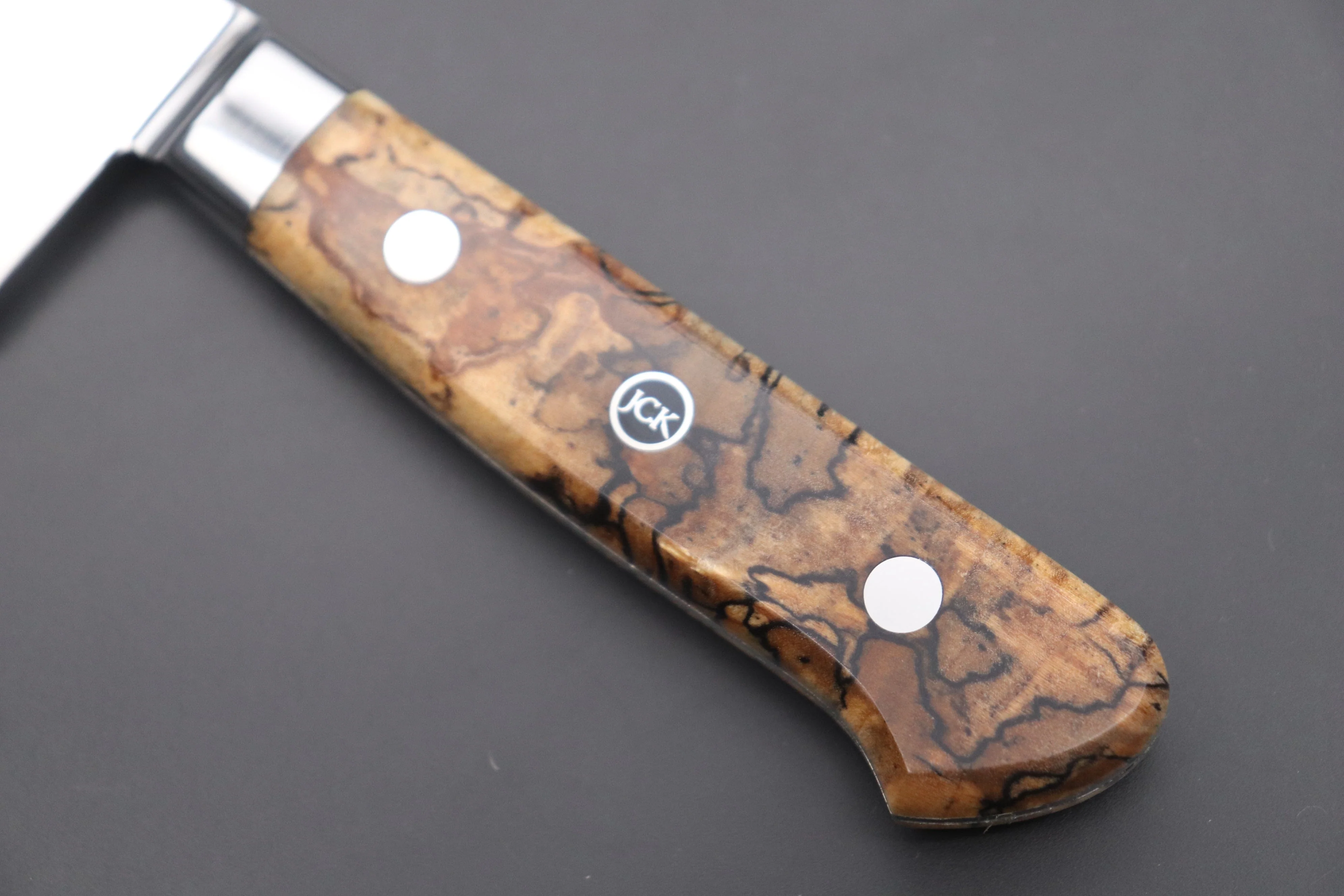 JCK Original Kagayaki NOVEL- Limited Edition Custom R-2 SUNSHINE Series KNLTD-123 Kiritsuke-Gyuto 200mm (7.8 inch) - Image 7