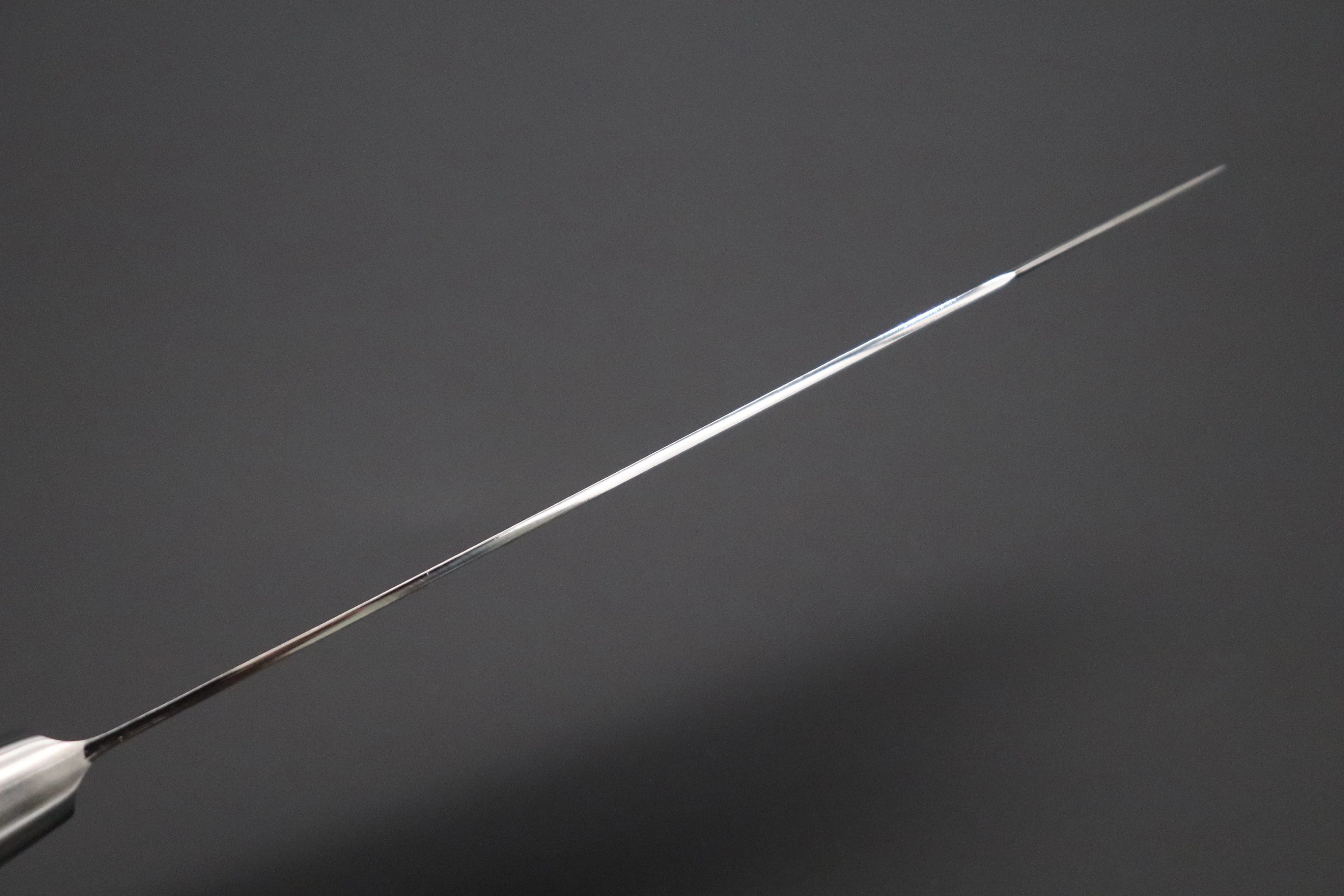 JCK Original Kagayaki R-2 White & Silver Damascus YU-4 Bunka | Kiritsuke 175mm (6.8 inch) - Image 5