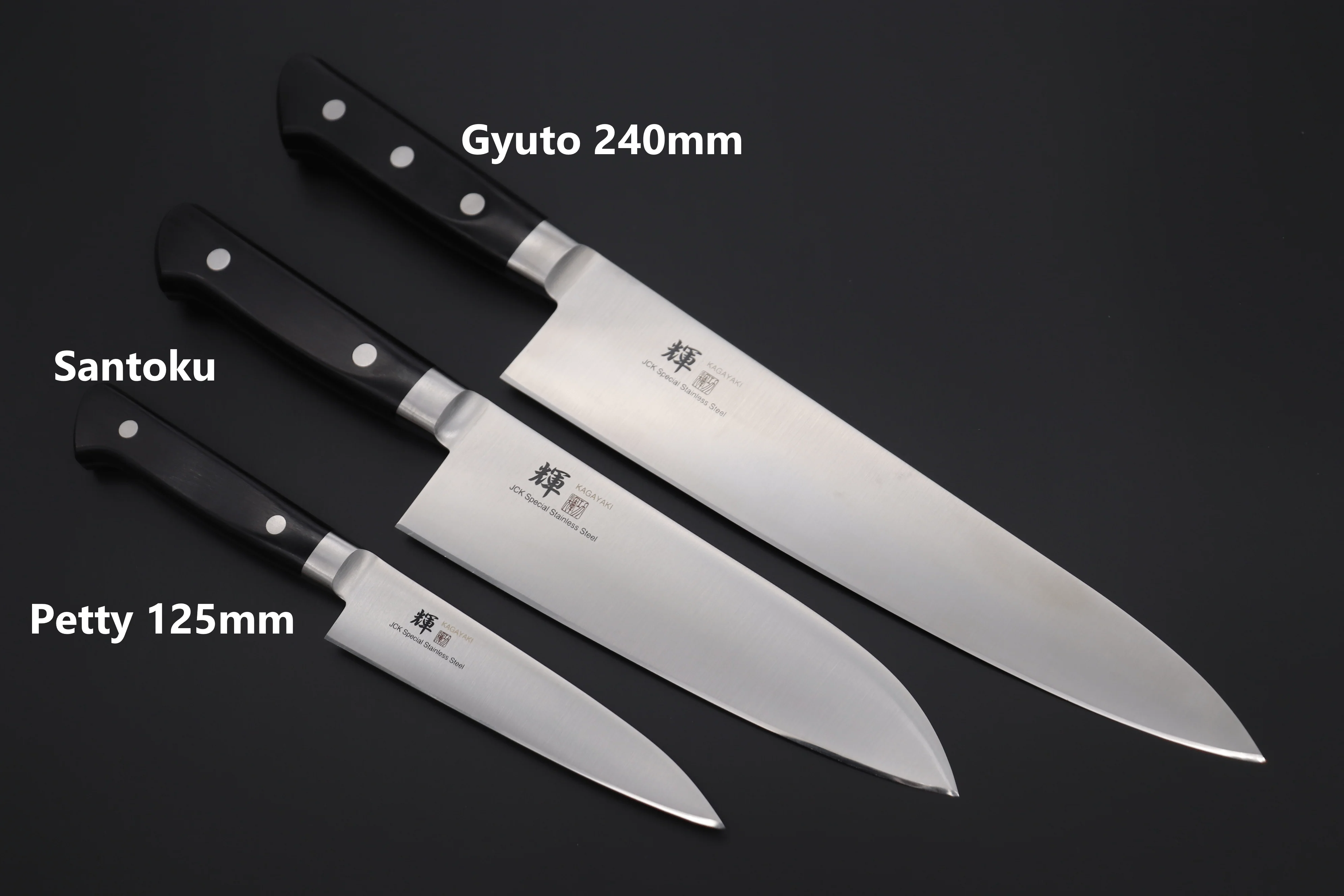JCK Special Set "First Japanese Knife Set Type II" JCK Original Kagayaki - Image 2