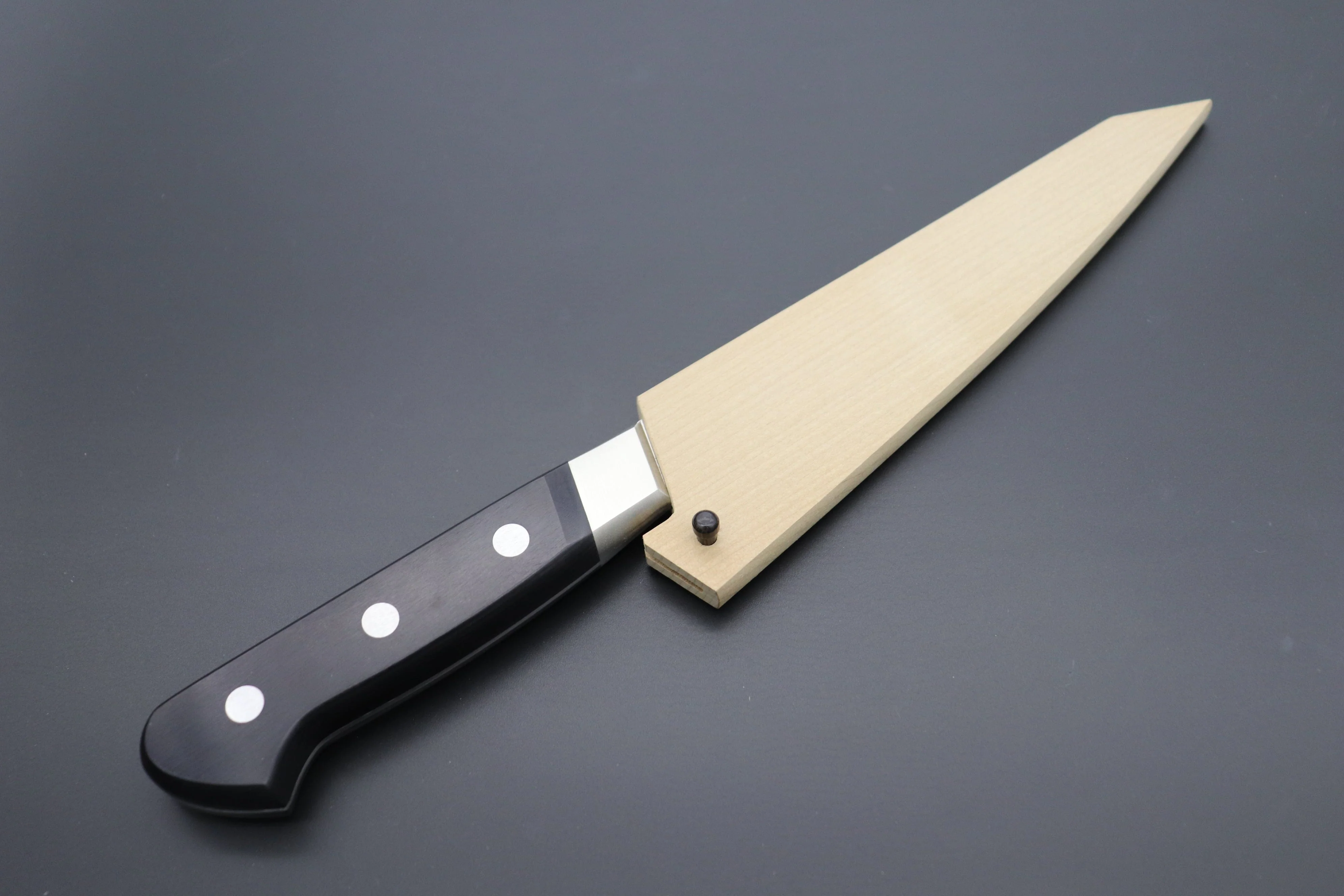 Magnolia Wooden Saya for UX10 No.741 Boning Knife | Honesuki - Image 2