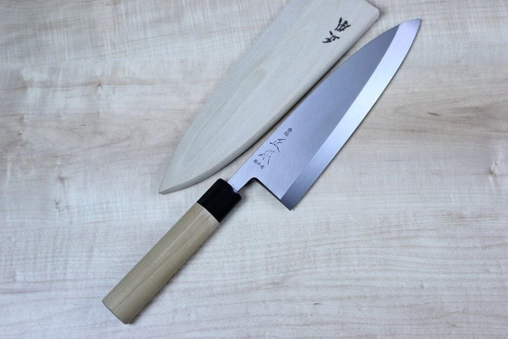 Masamoto HS Series Honyaki White Steel No.2 Deba (150mm to 225mm, 6 sizes)