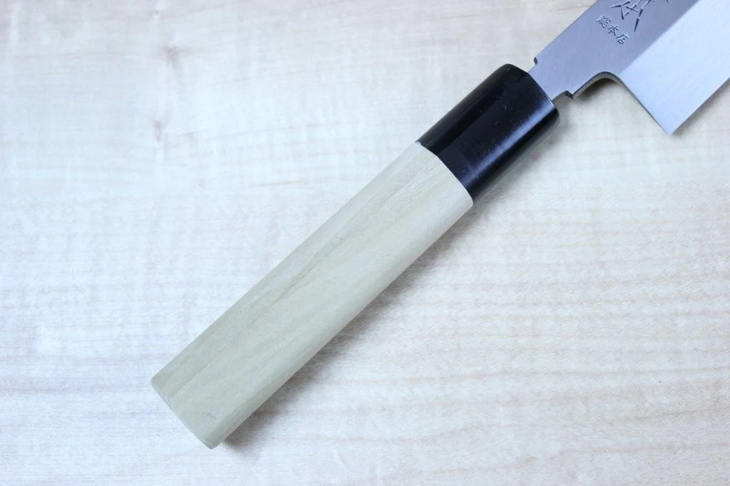 Masamoto HS Series Honyaki White Steel No.2 Usuba (180mm to 225mm, 4 sizes) - Image 3