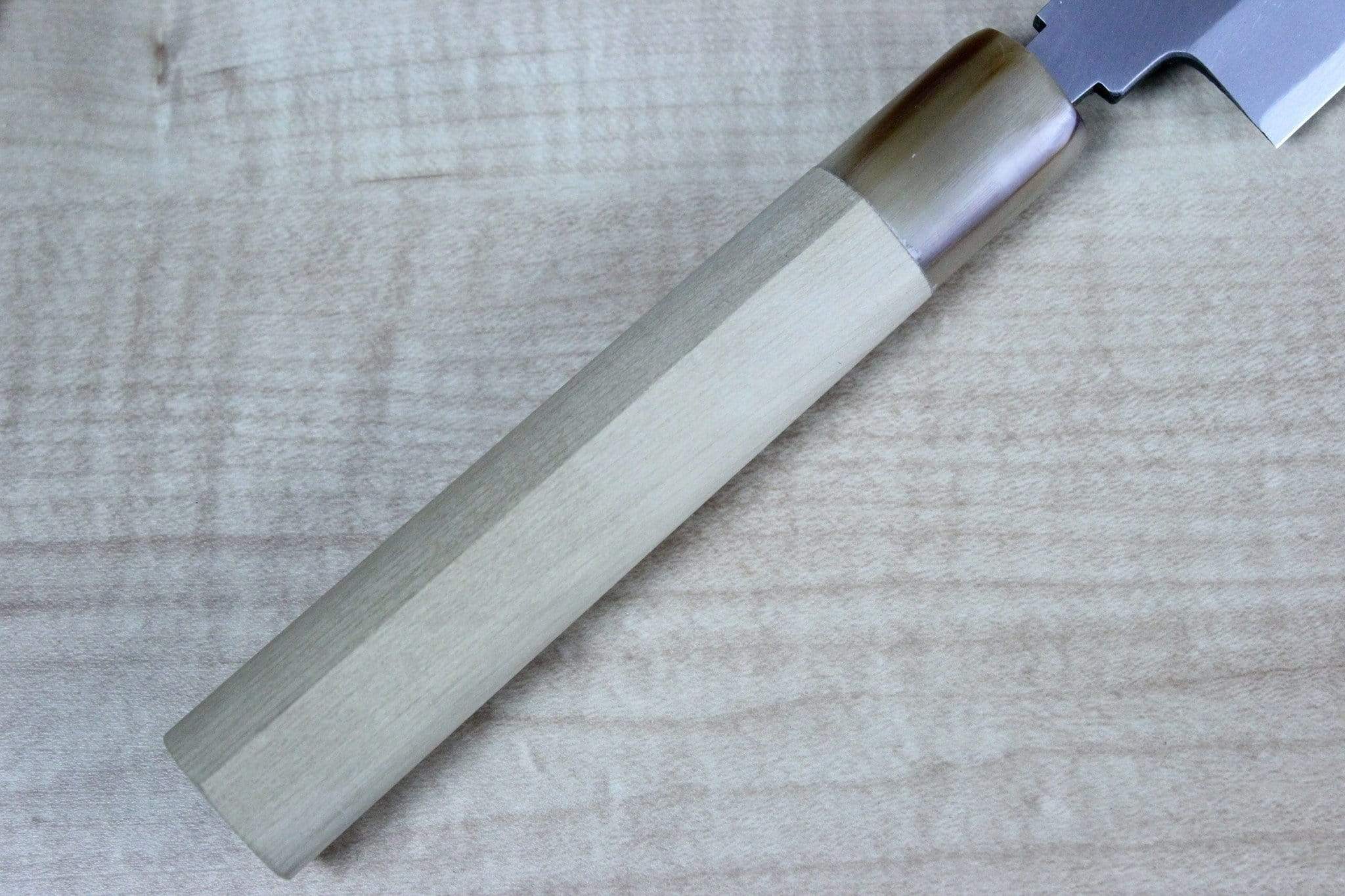Masamoto KK Series Kasumi White Steel No.2 Yanagiba (210mm to 330mm, 5 sizes) - Image 3