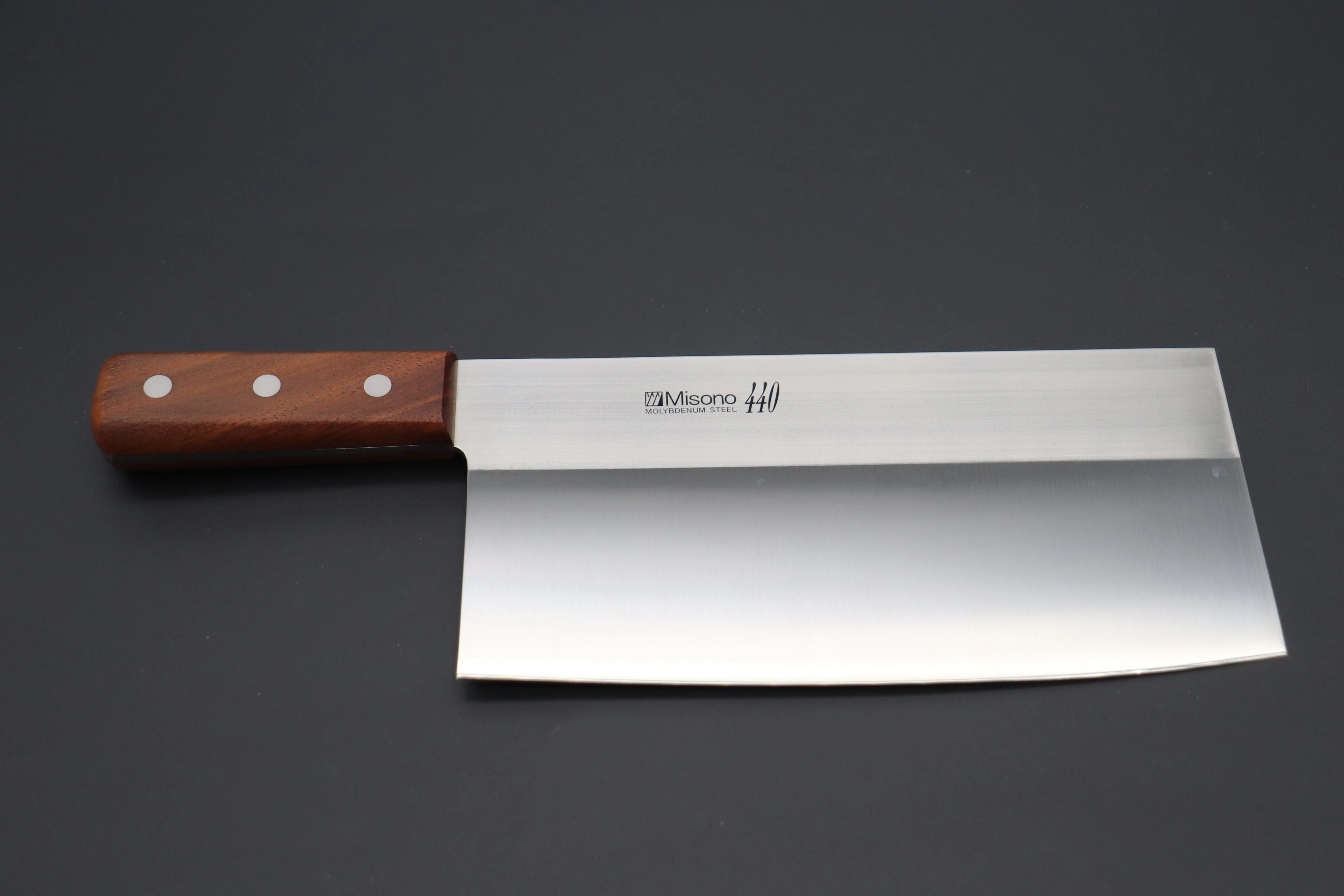 Misono 440 Series No.87 Chinese Cleaver (8.6 inch, Thicker and Heavier Weight Version of No.86 Chinese Cleaver)