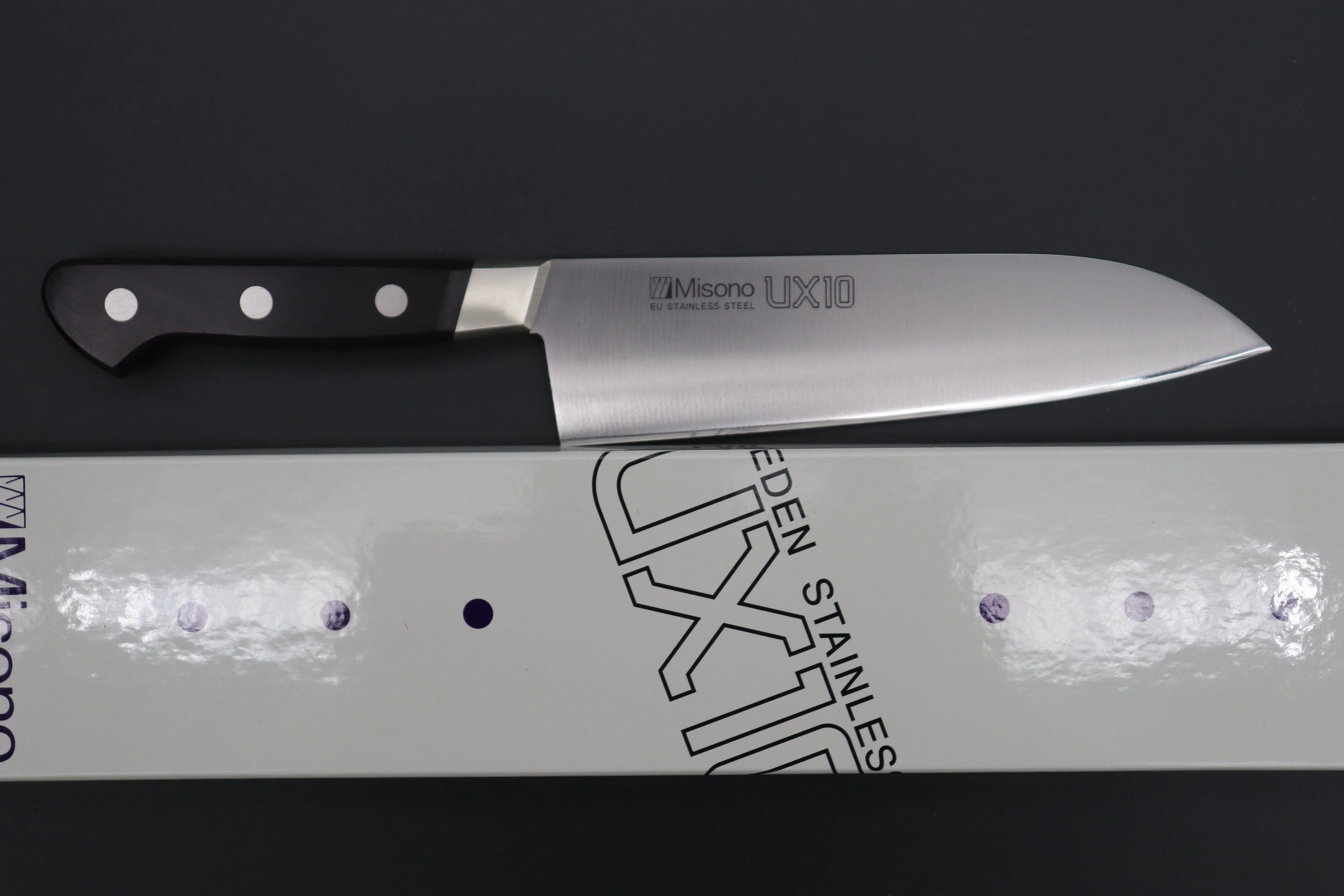 Misono UX10 Series No.781 Santoku 180mm (7 inch) - Image 8