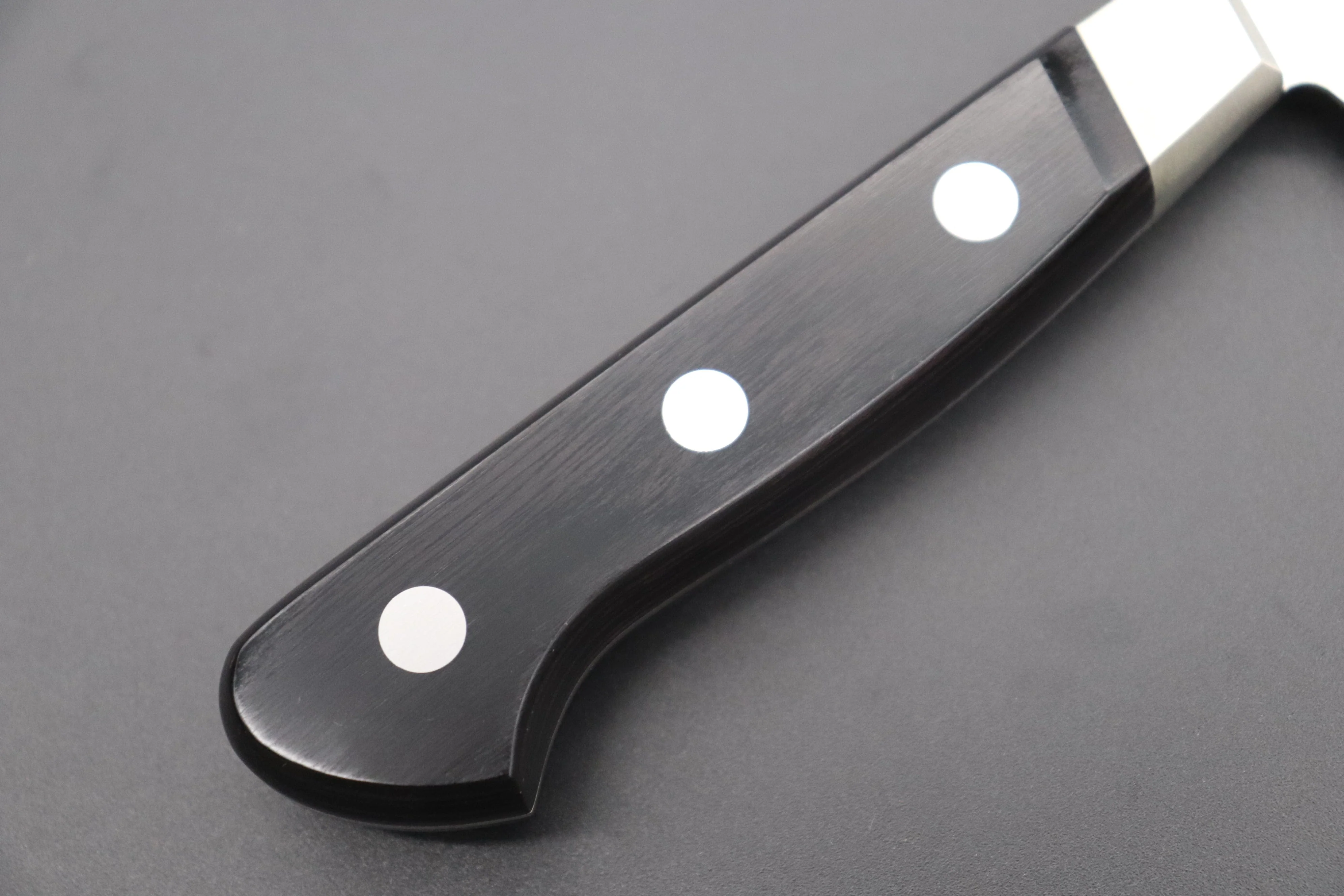 Misono UX10 with Dimples Series Sujihiki (240mm and 270mm, 2 sizes) - Image 3