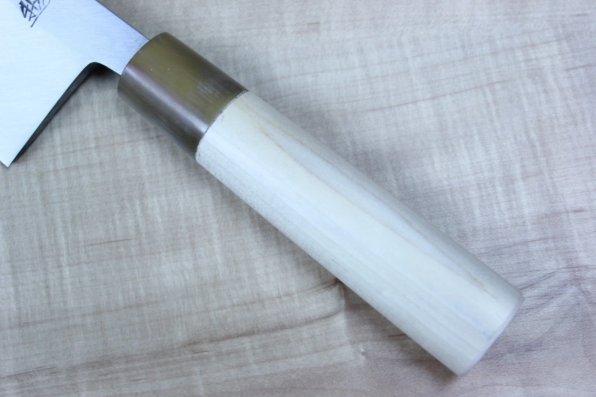 Mizuno Tanrenjo Akitada Ao Hagane DX Series Blue Steel No.1 Deba (105mm to 225mm, 9 sizes) - Image 3