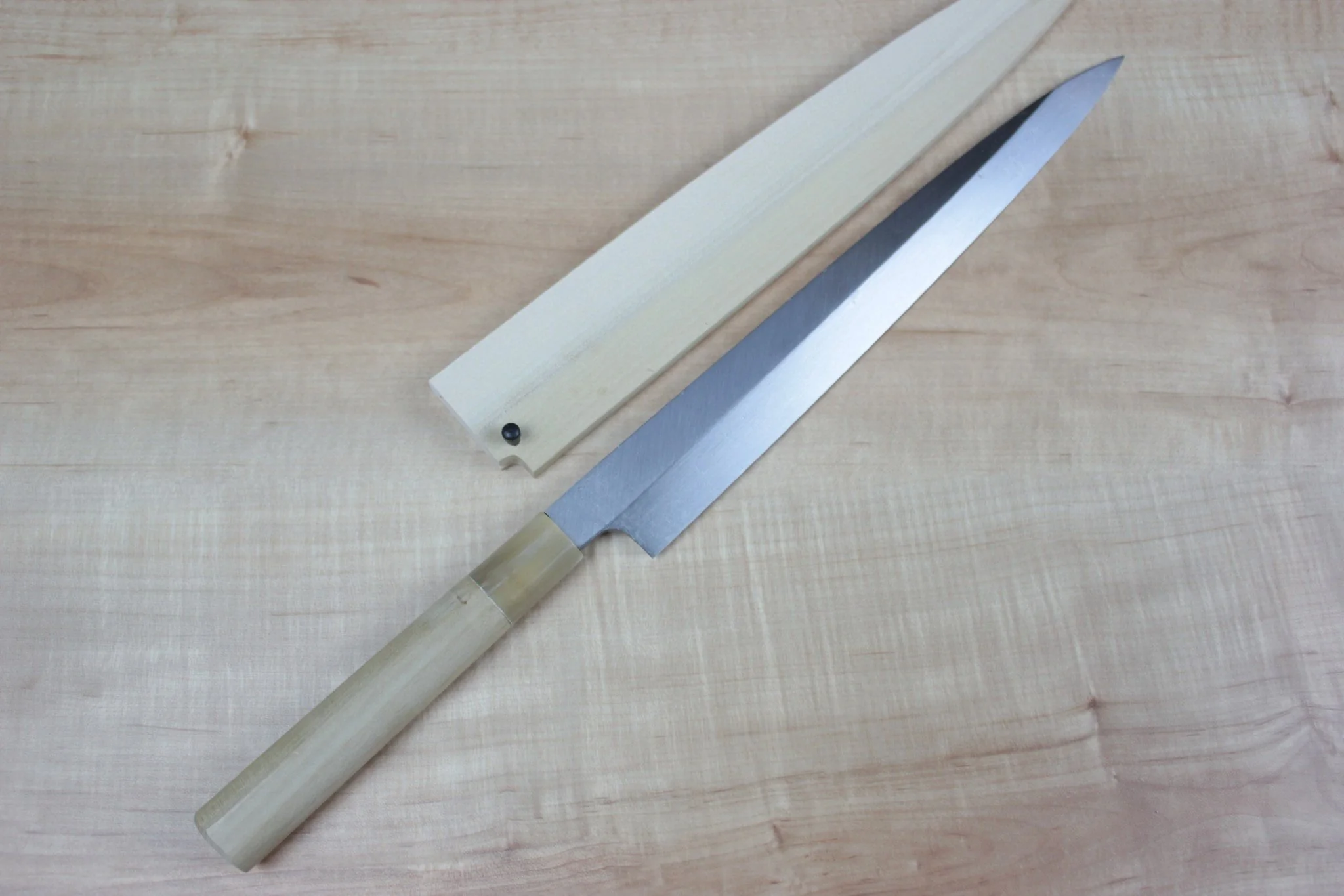 Mizuno Tanrenjo Akitada Honyaki DX Series Blue Steel No.2 Yanagiba (210mm to 360mm, 6 sizes)